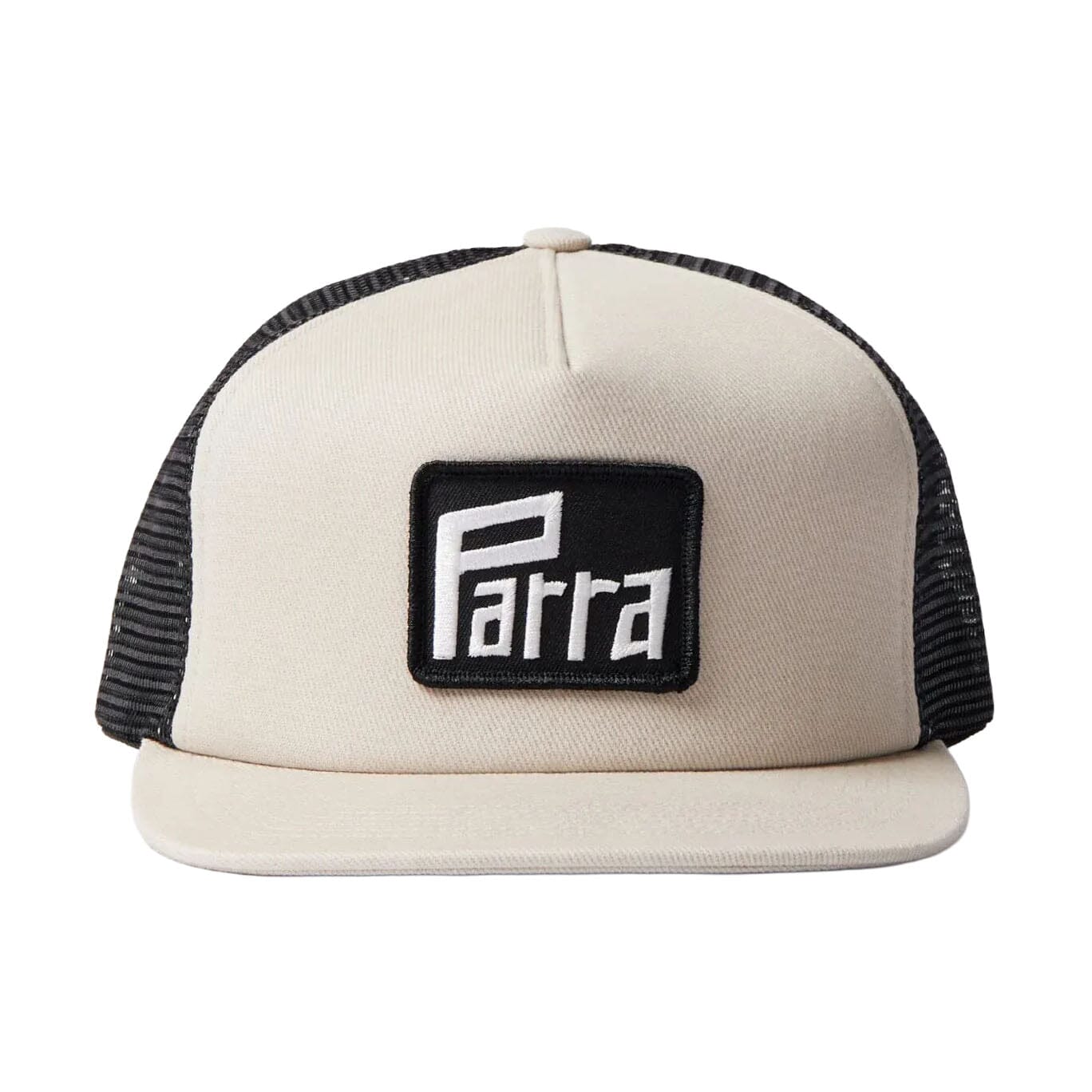 Parra Measuring Tape Logo 5 Panel Hat Light Grey hats Parra 