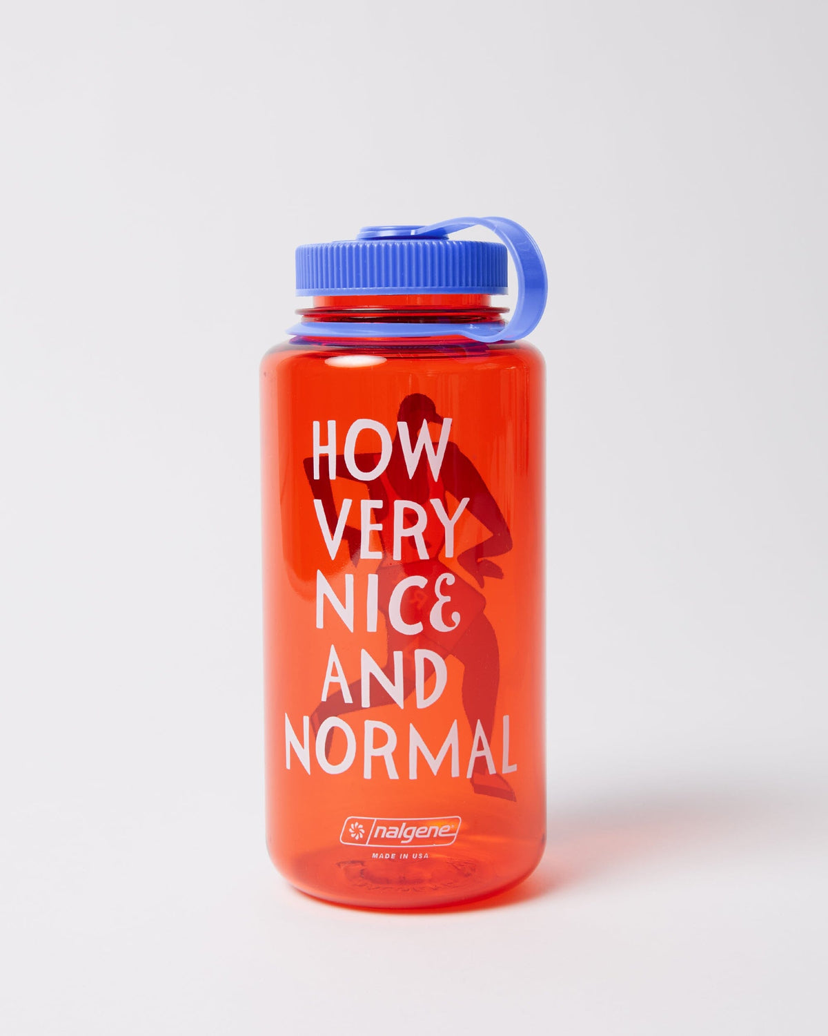 Parra Nice and Normal Nalgene Bottle Red accessories Parra 