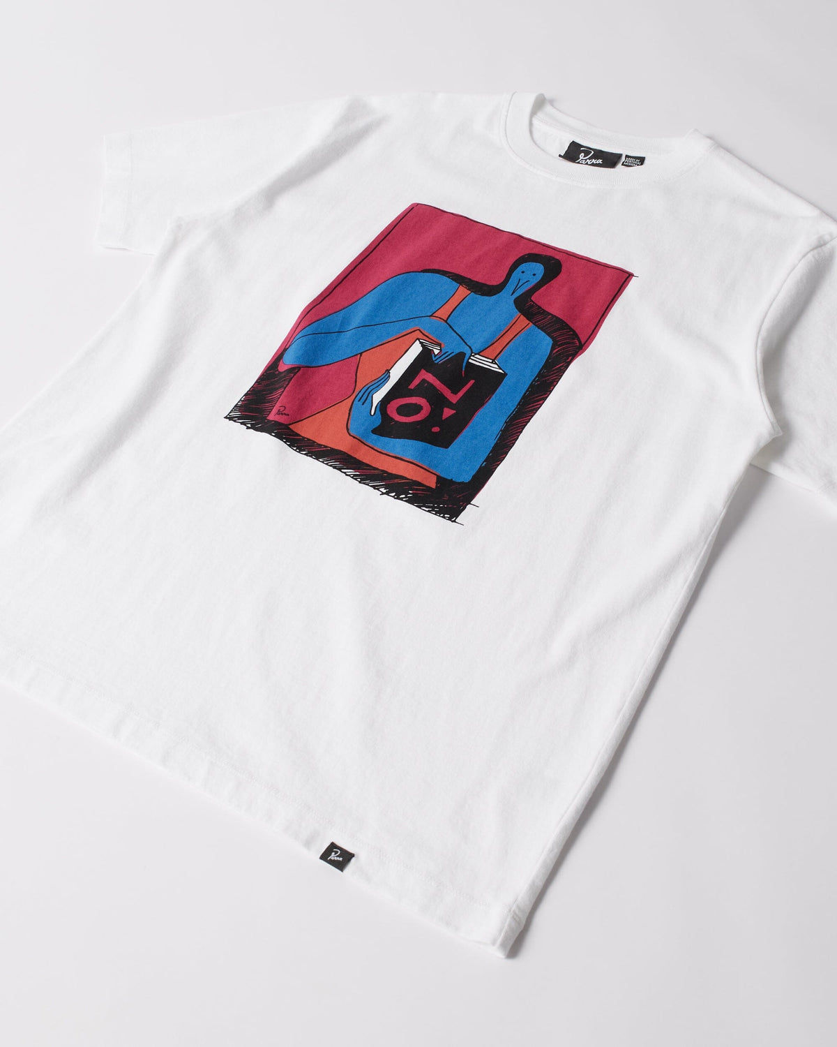 Parra No Books Tee White Tees Parra 