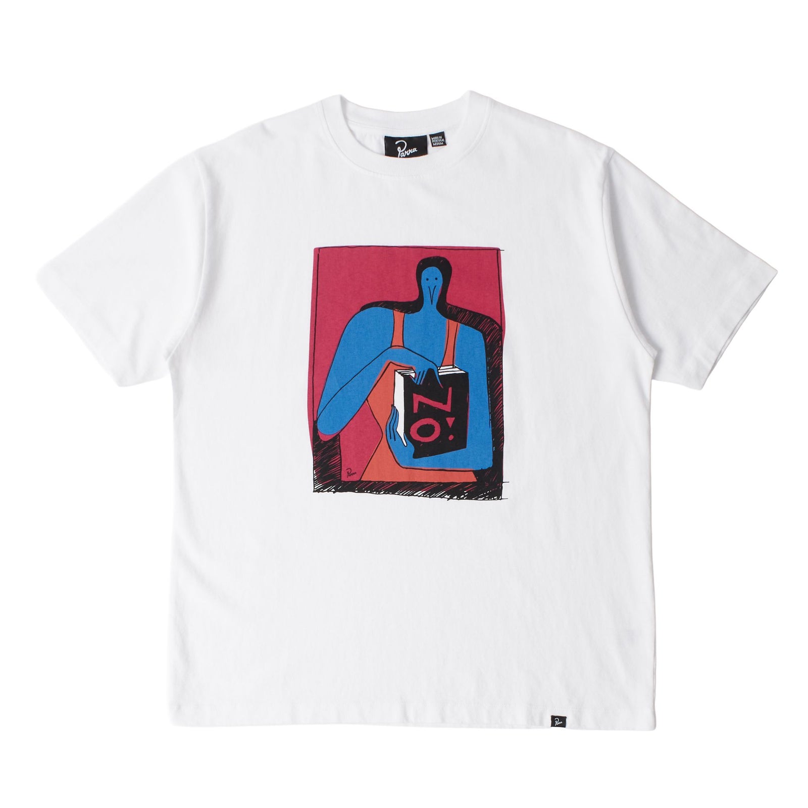 Parra No Books Tee White Tees Parra 