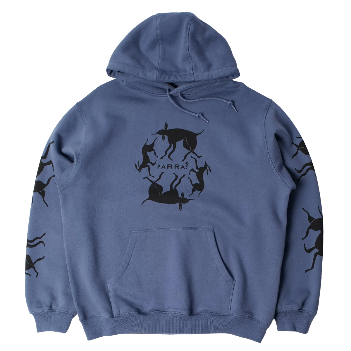 Parra Non Grand Cafe Hoodie Blue hoodies Parra 