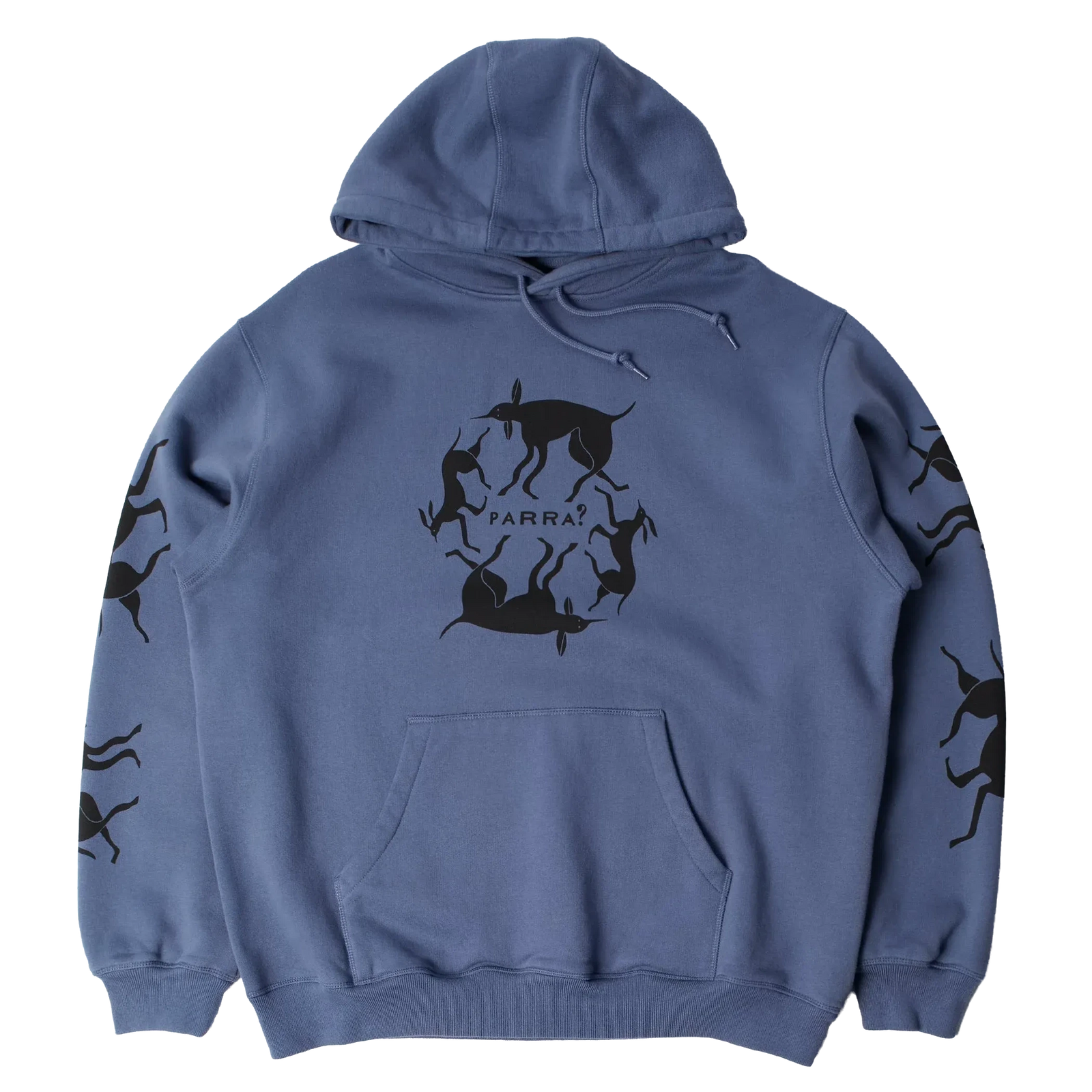 Parra Non Grand Cafe Hoodie Blue hoodies Parra 