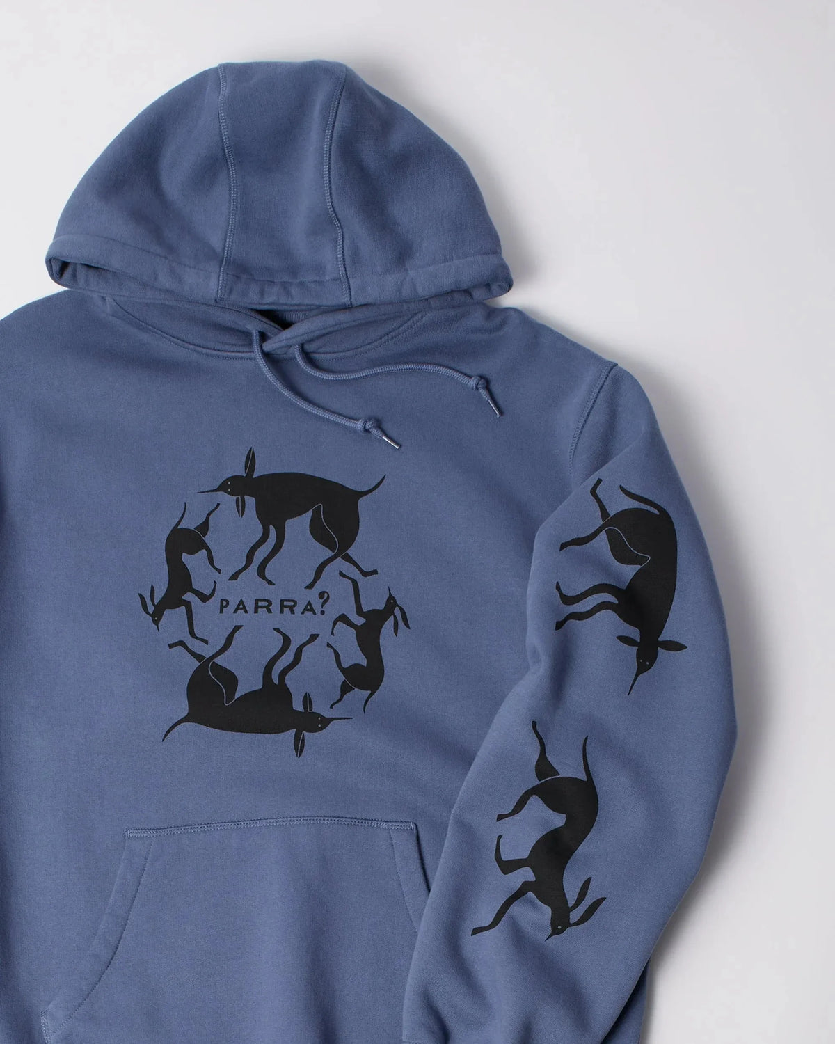 Parra Non Grand Cafe Hoodie Blue hoodies Parra 