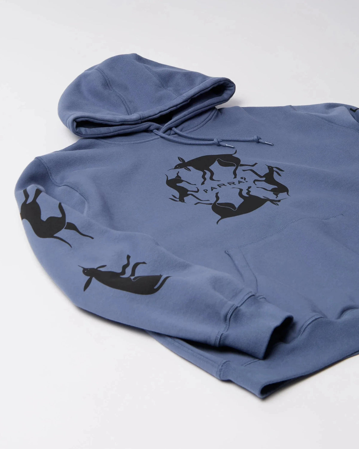 Parra Non Grand Cafe Hoodie Blue hoodies Parra 