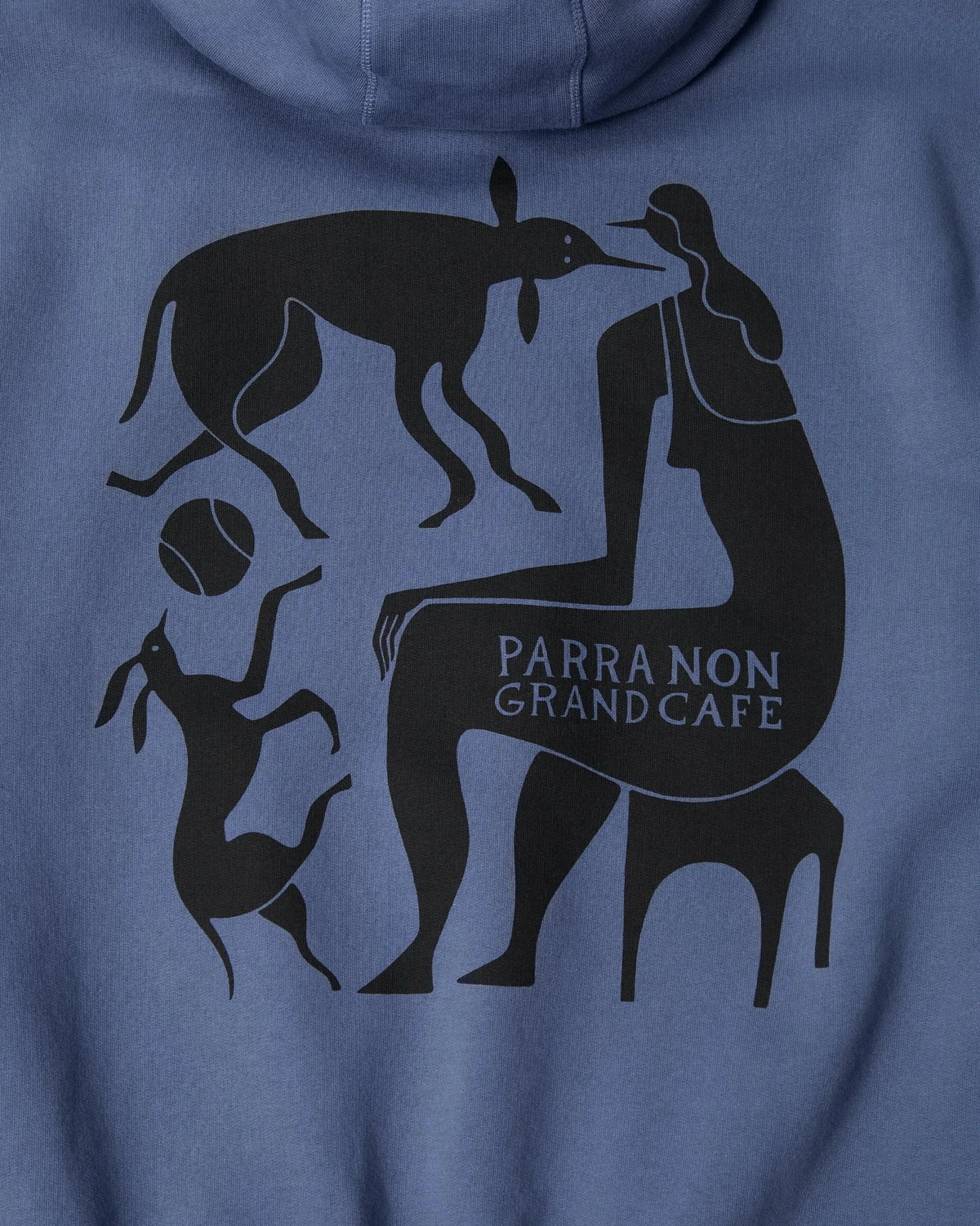 Parra Non Grand Cafe Hoodie Blue hoodies Parra 