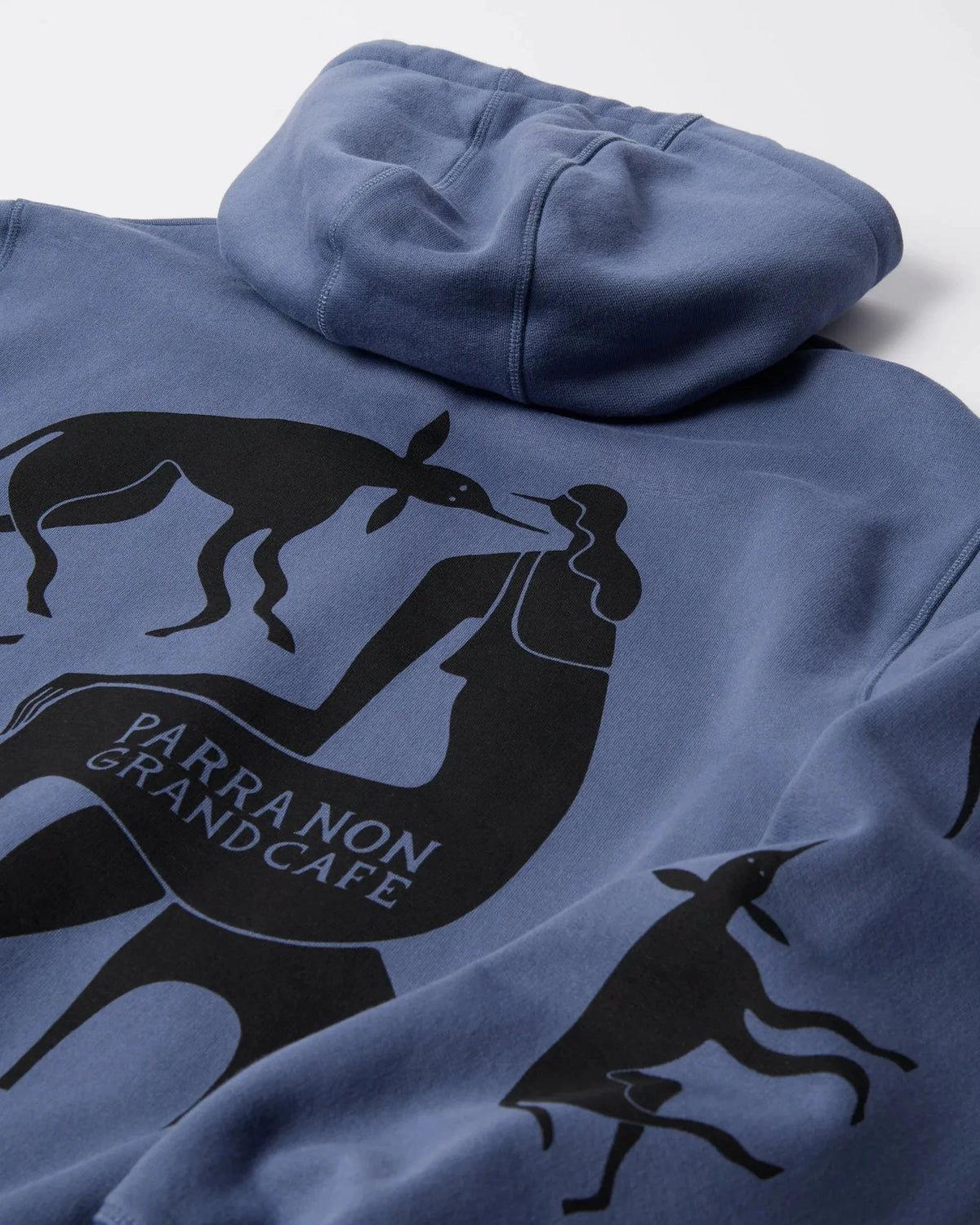 Parra Non Grand Cafe Hoodie Blue hoodies Parra 