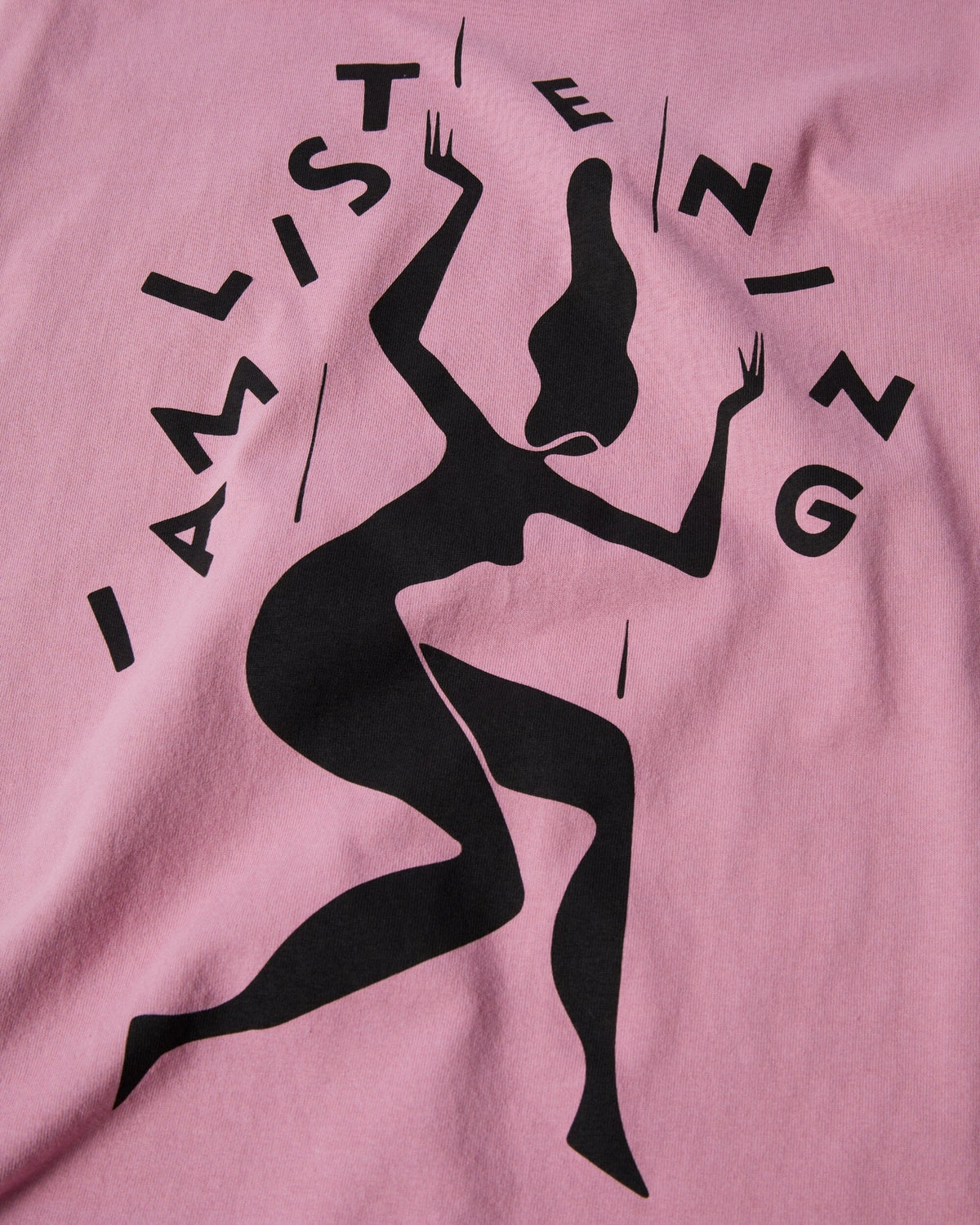 Parra Not Listening Tee Pink tees Parra 