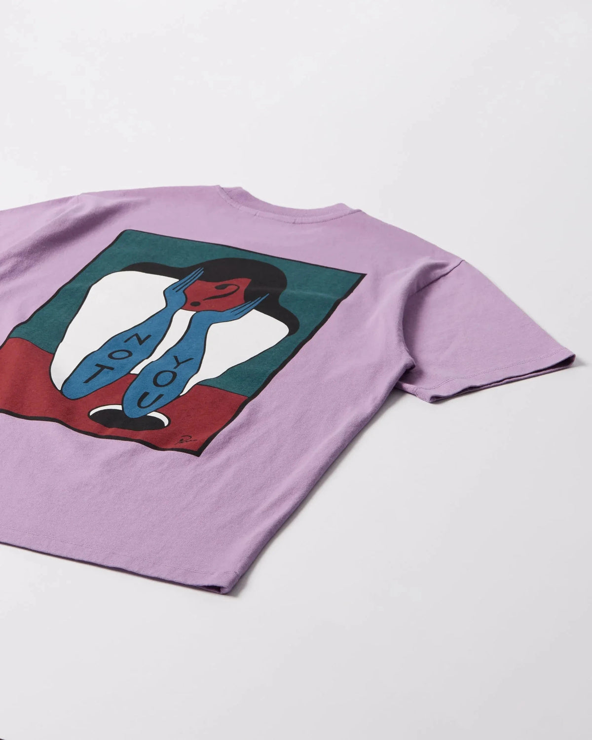 Parra Not You Tee Purple Tees Parra 