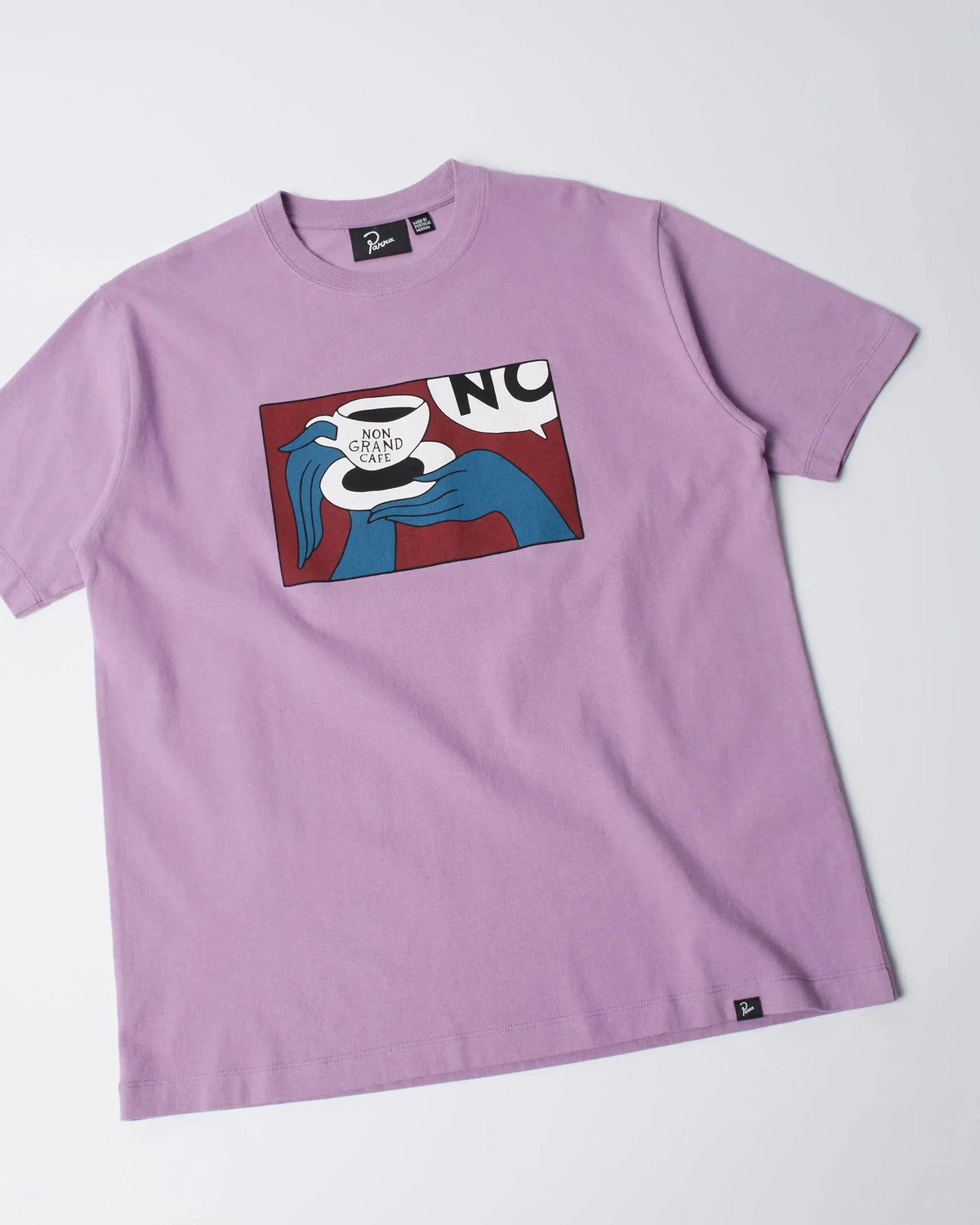 Parra Not You Tee Purple Tees Parra 