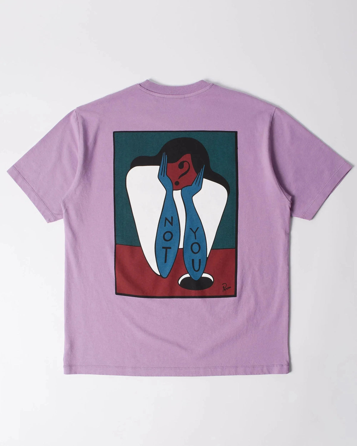 Parra Not You Tee Purple Tees Parra 