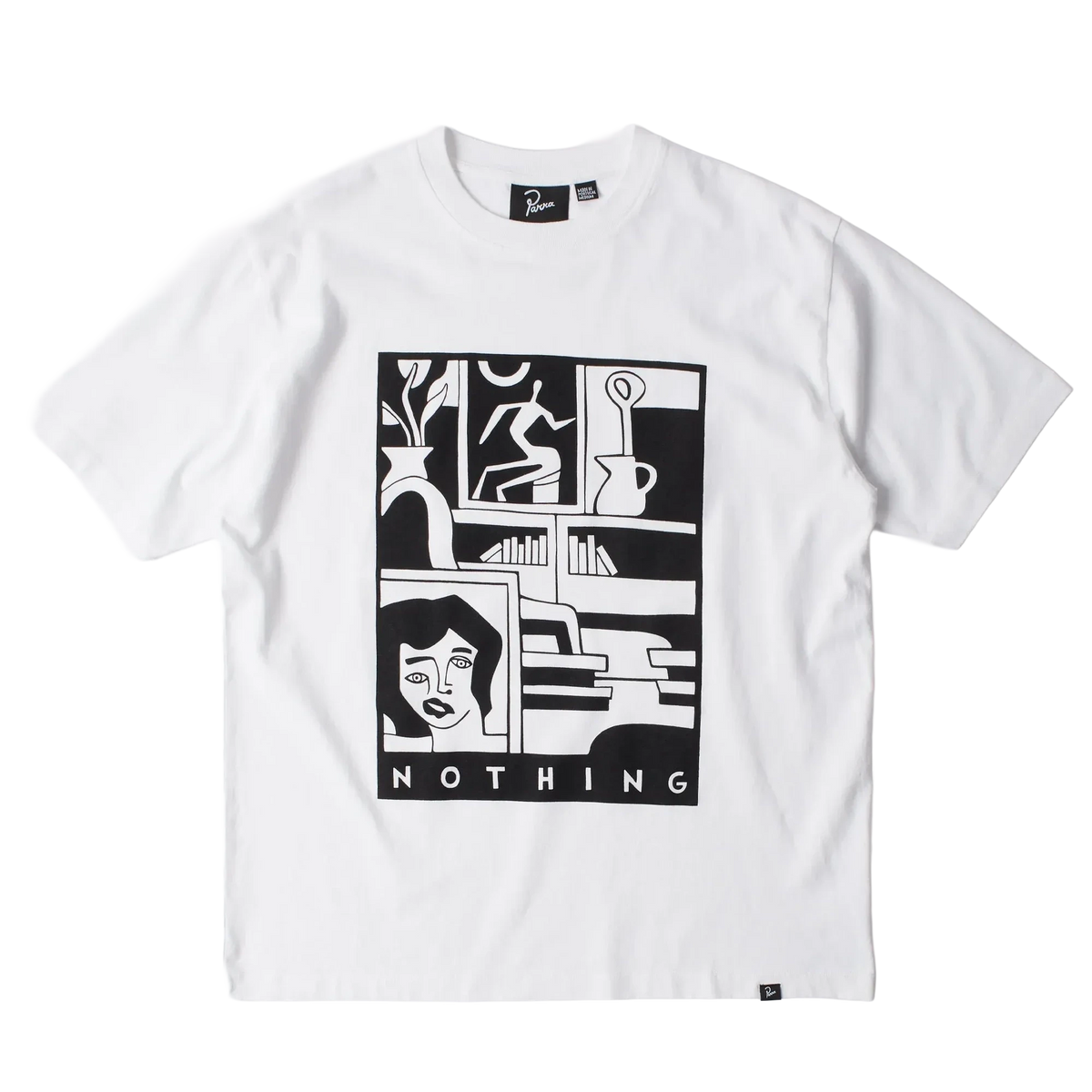Parra Our House Tee White Tees Parra 