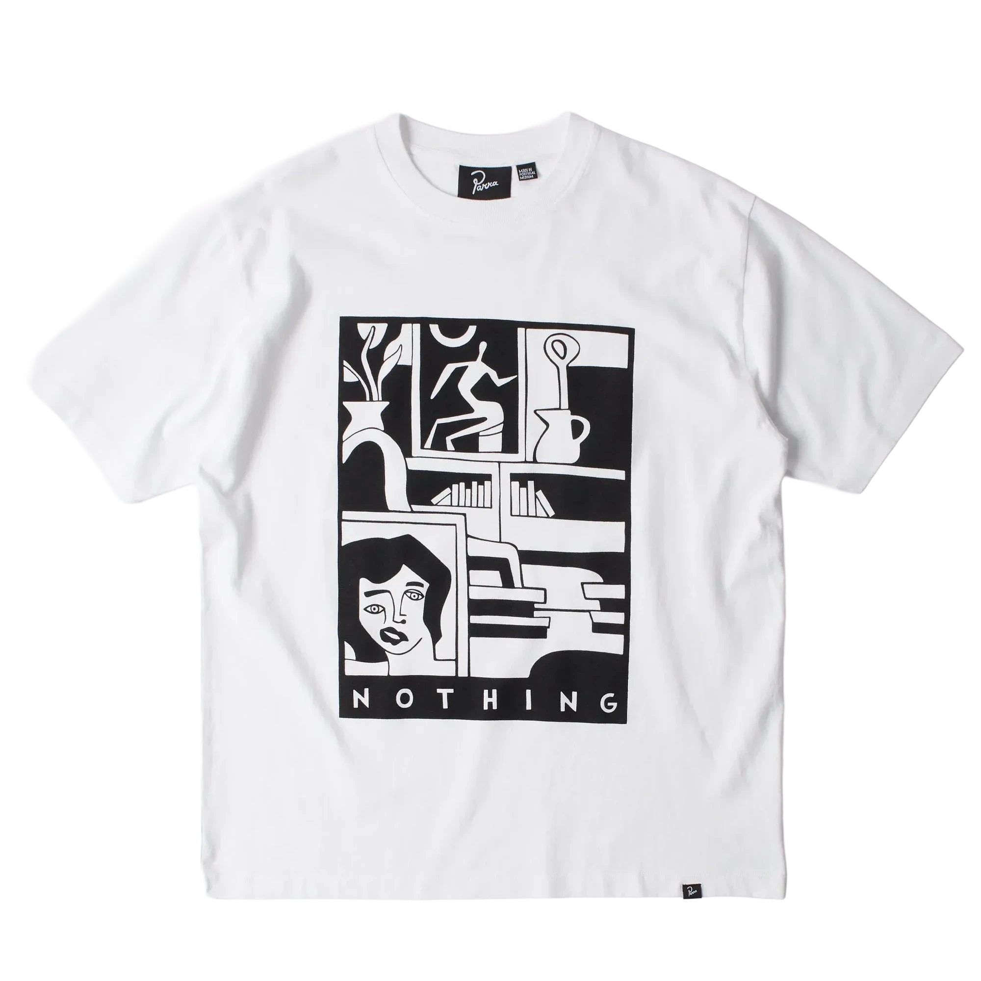 Parra Our House Tee White Tees Parra 