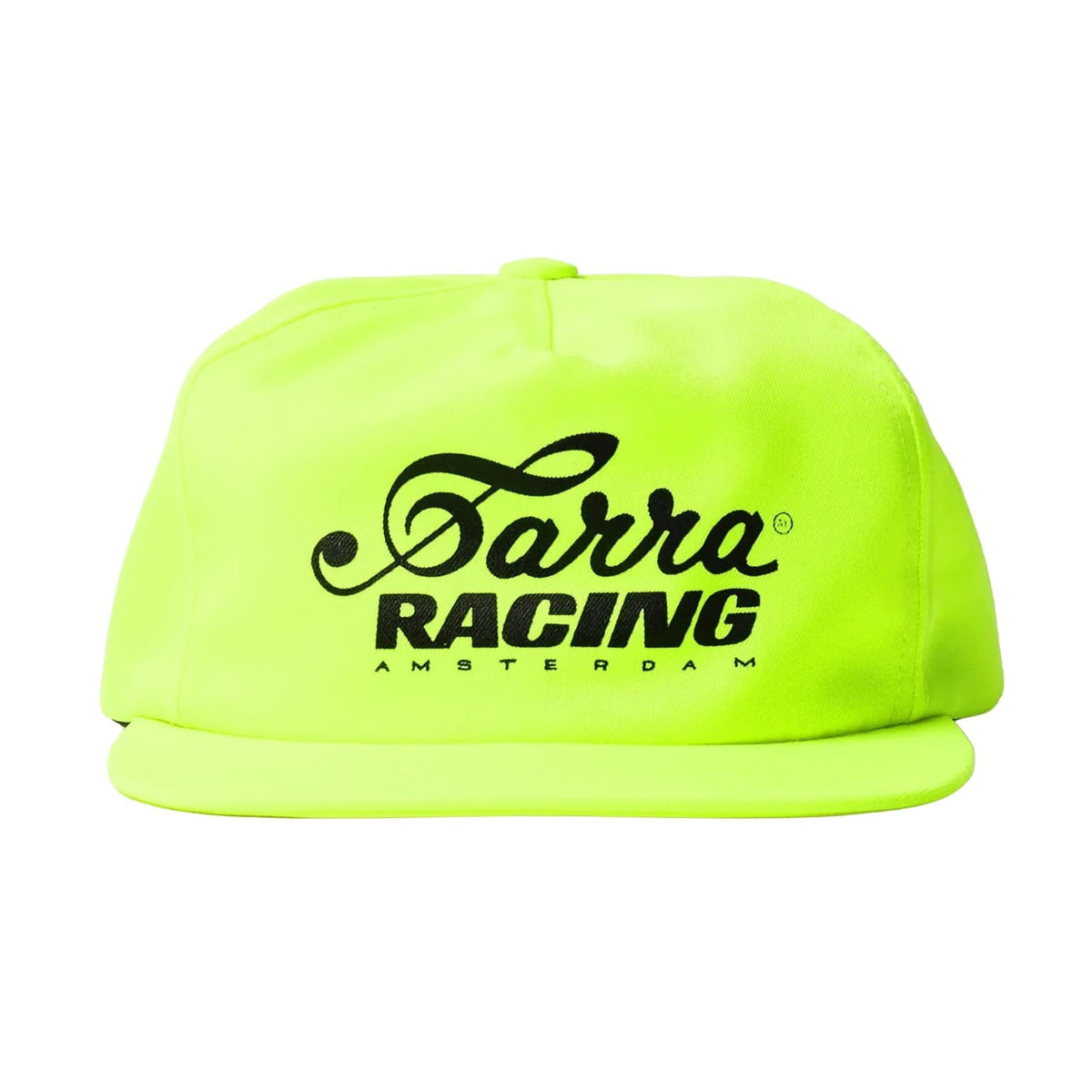 Parra Racing 5 Panel Hat Neon Yellow hats Parra 