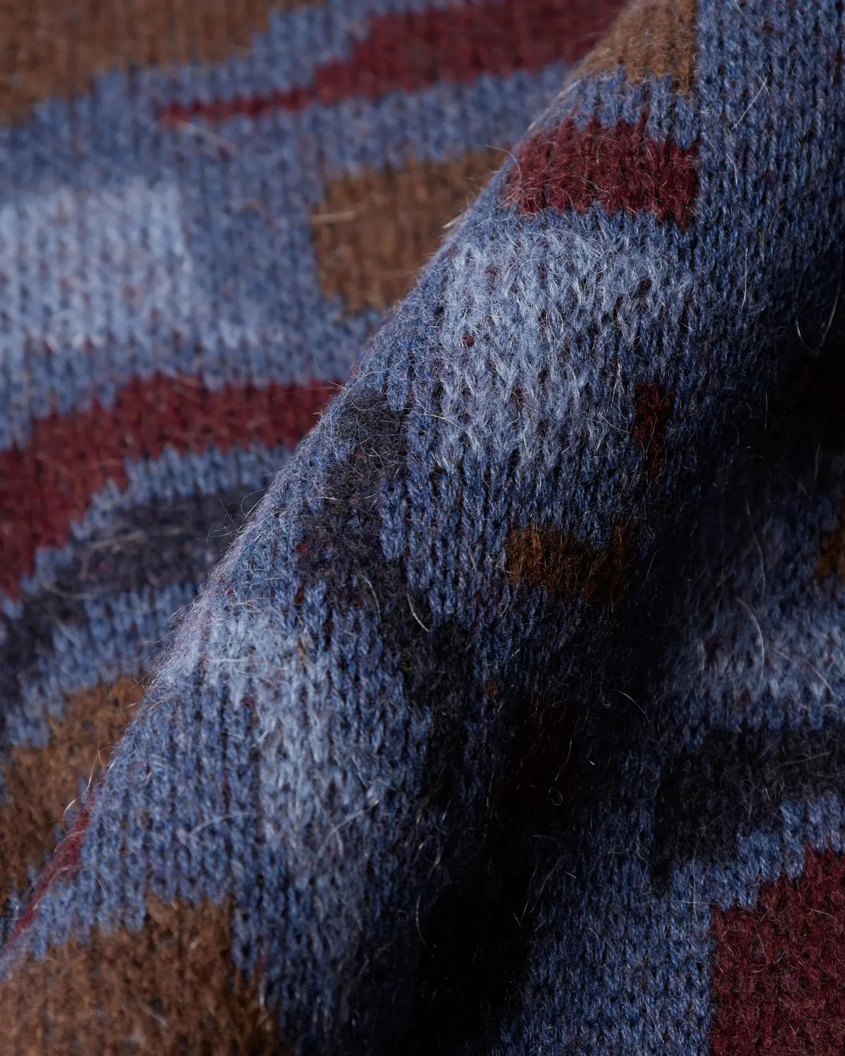 Parra Repeat FTP Booster Knitted Sweater Blue sweaters Parra 