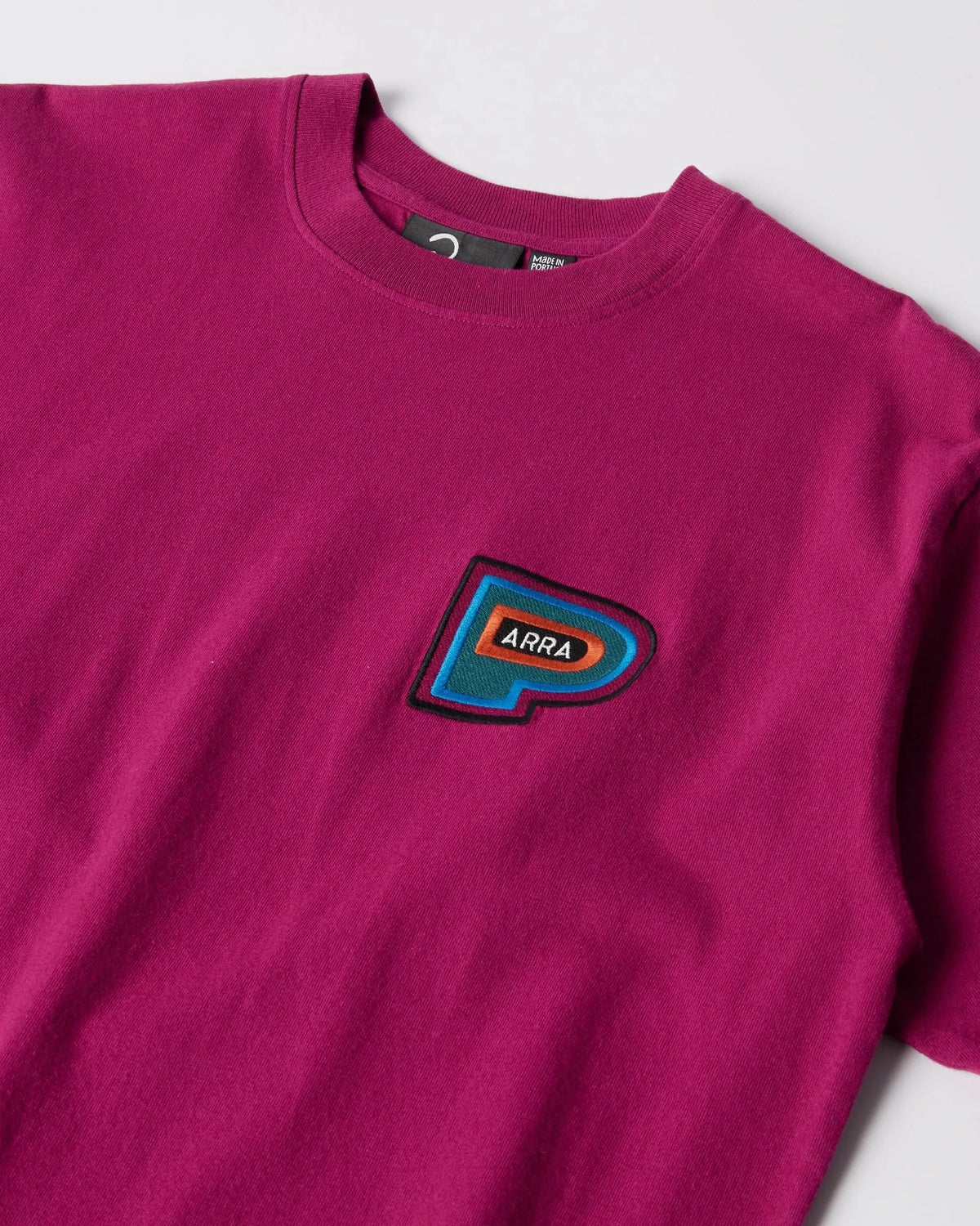 Parra Repeat Pea Tee Dark Magenta Tees Parra 