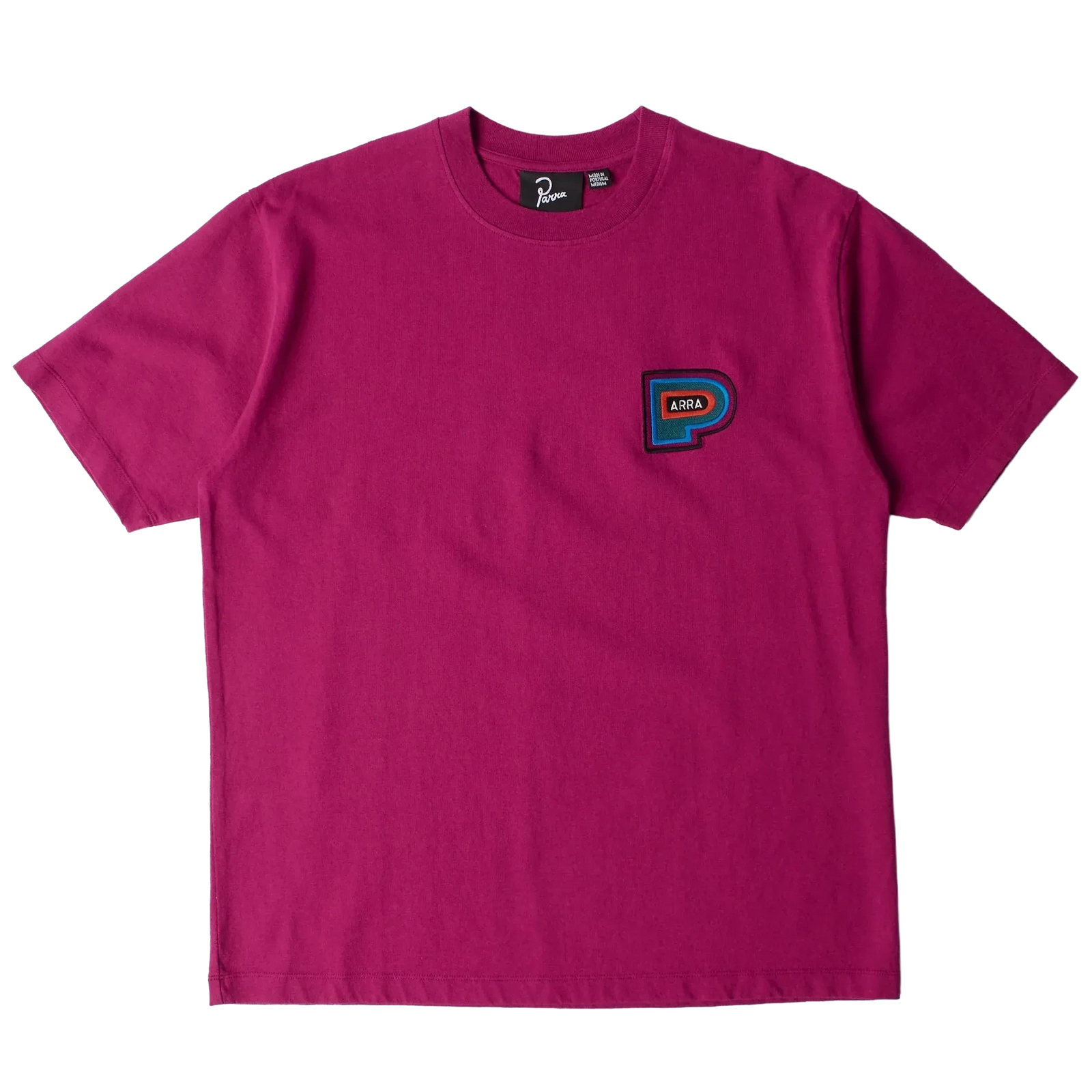 Parra Repeat Pea Tee Dark Magenta Tees Parra 