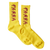 Parra Shocker Logo Sock Yellow Socks Parra 