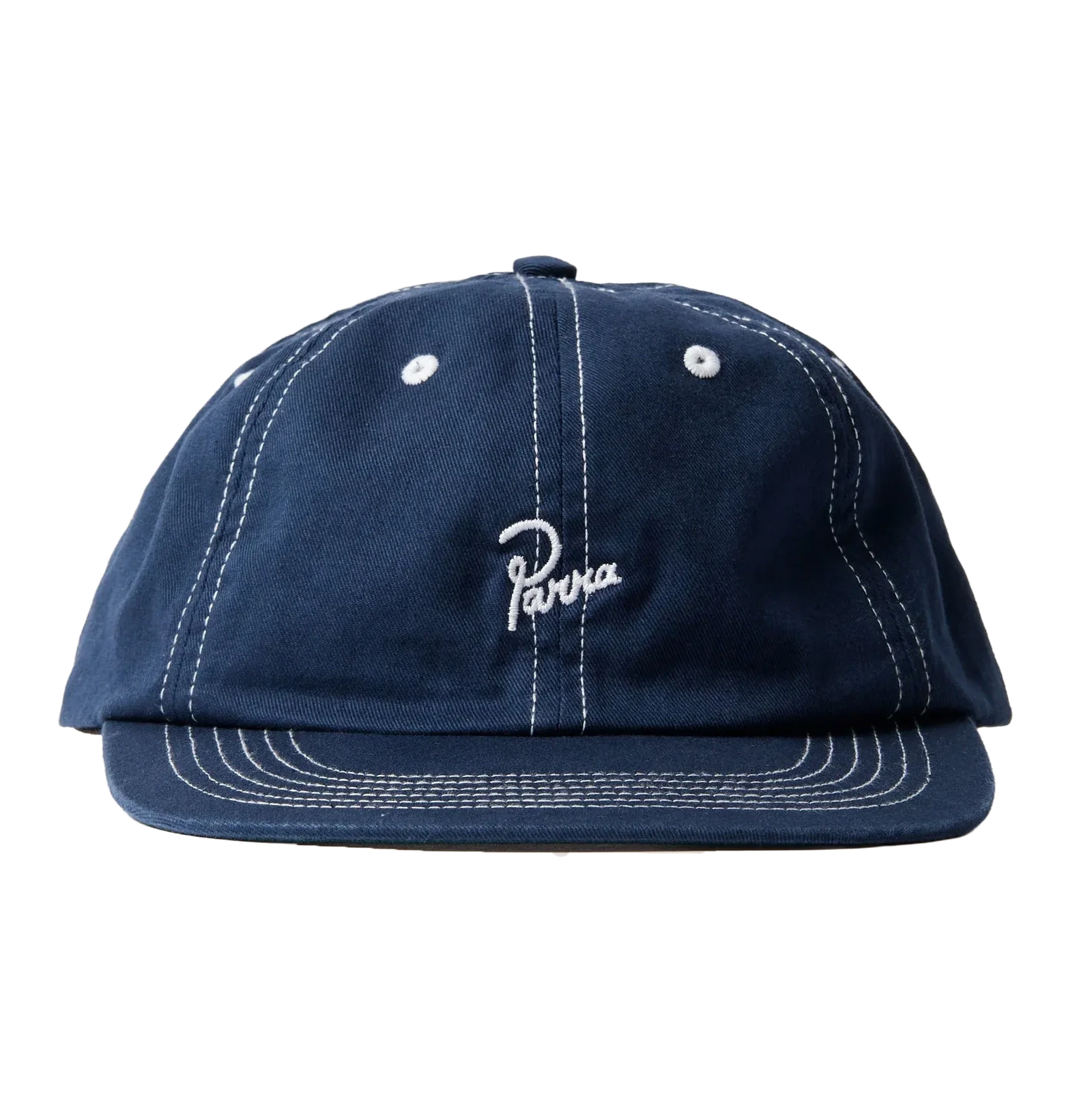 Parra Signature 6 Panel Hat Navy Blue Hats Parra 