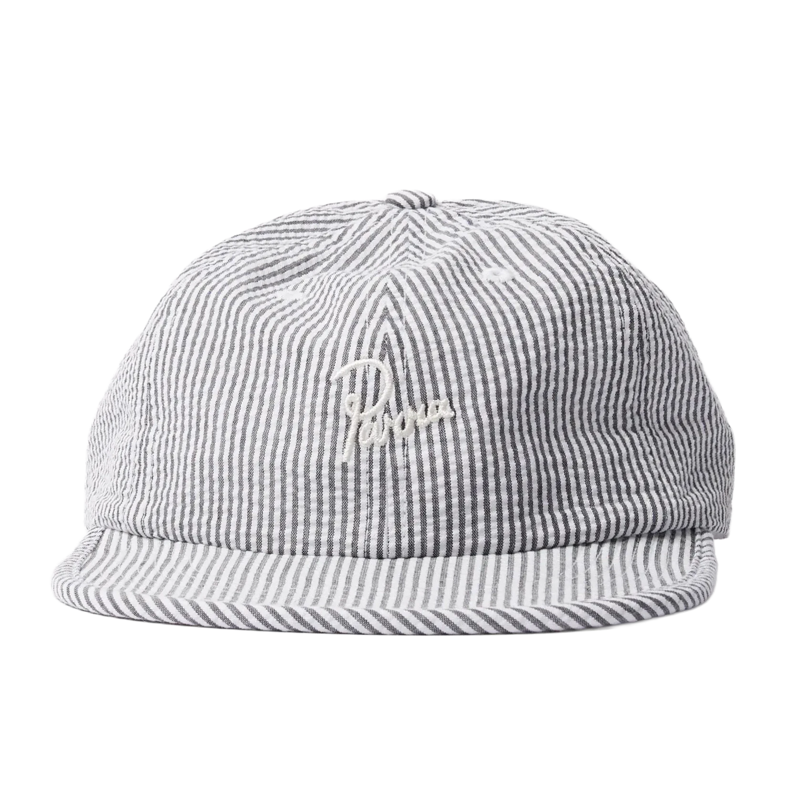 Parra Signature 6 Panel Hat SS26 Black Hats Parra 