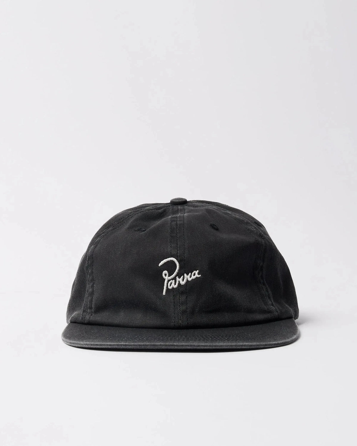 Parra Signature 6 Panel Hat SS26 Black hats Parra 