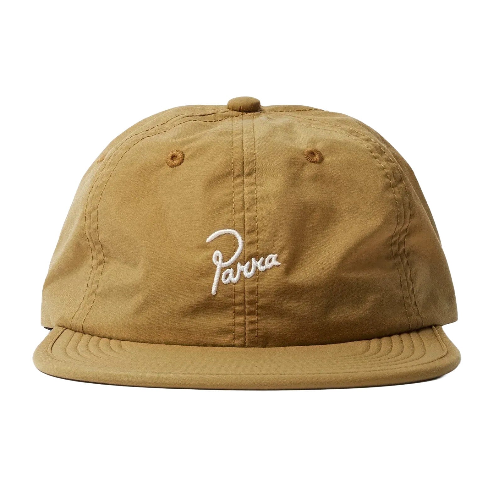 Parra Signature 6 Panel Hat SS26 Brown Hats Parra 