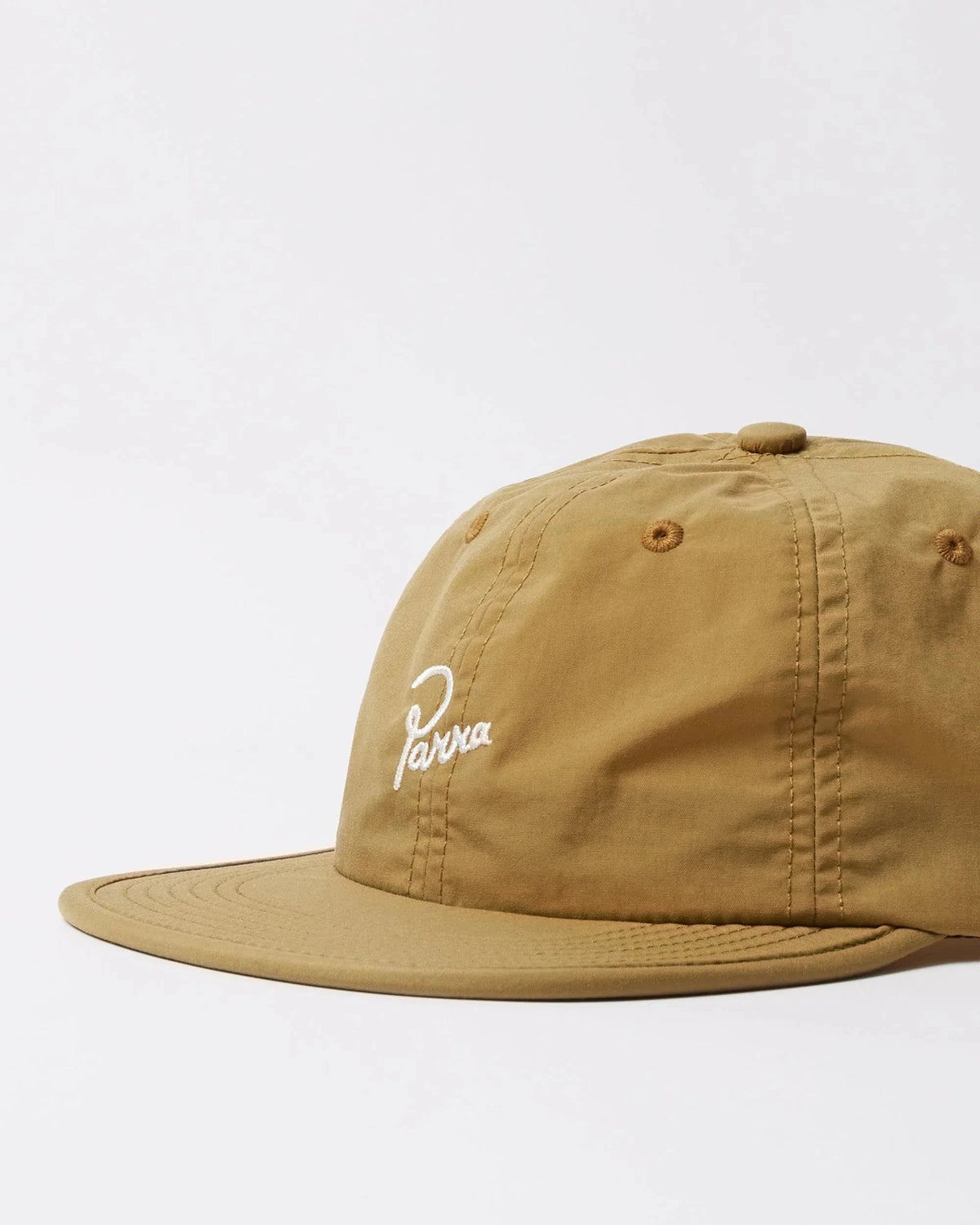 Parra Signature 6 Panel Hat SS26 Brown Hats Parra 