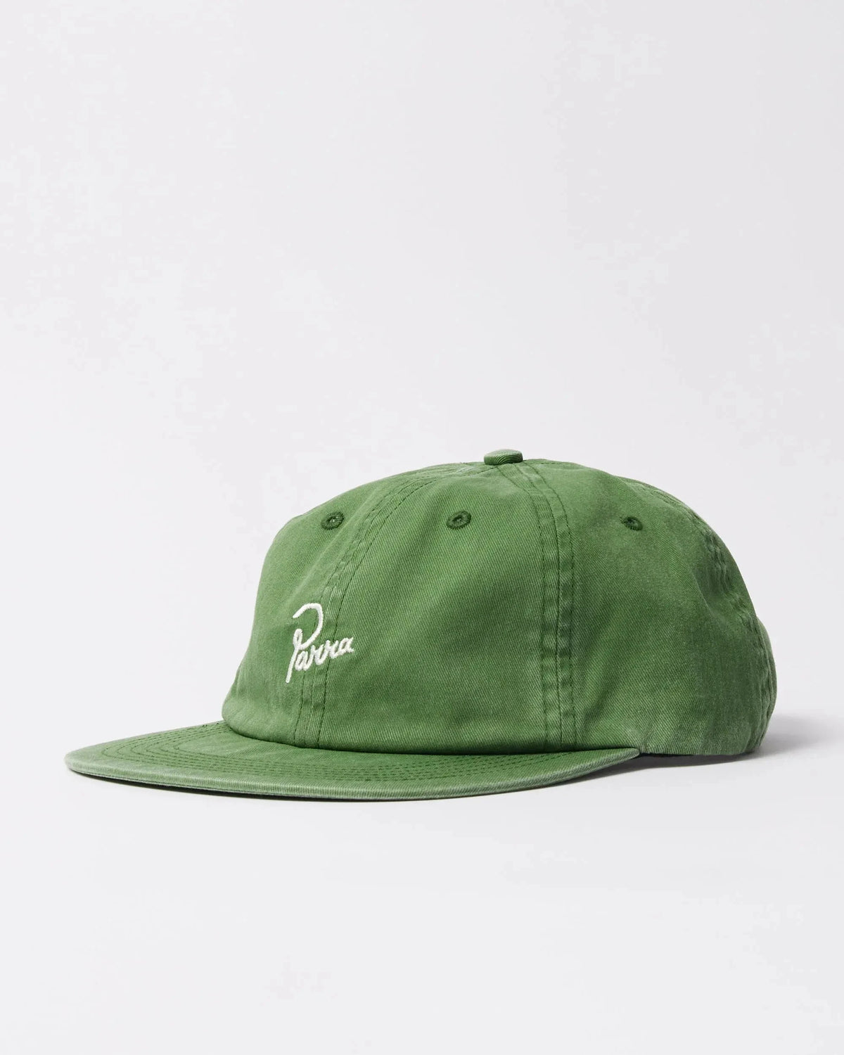 Parra Signature 6 Panel Hat SS26 Green hats Parra 