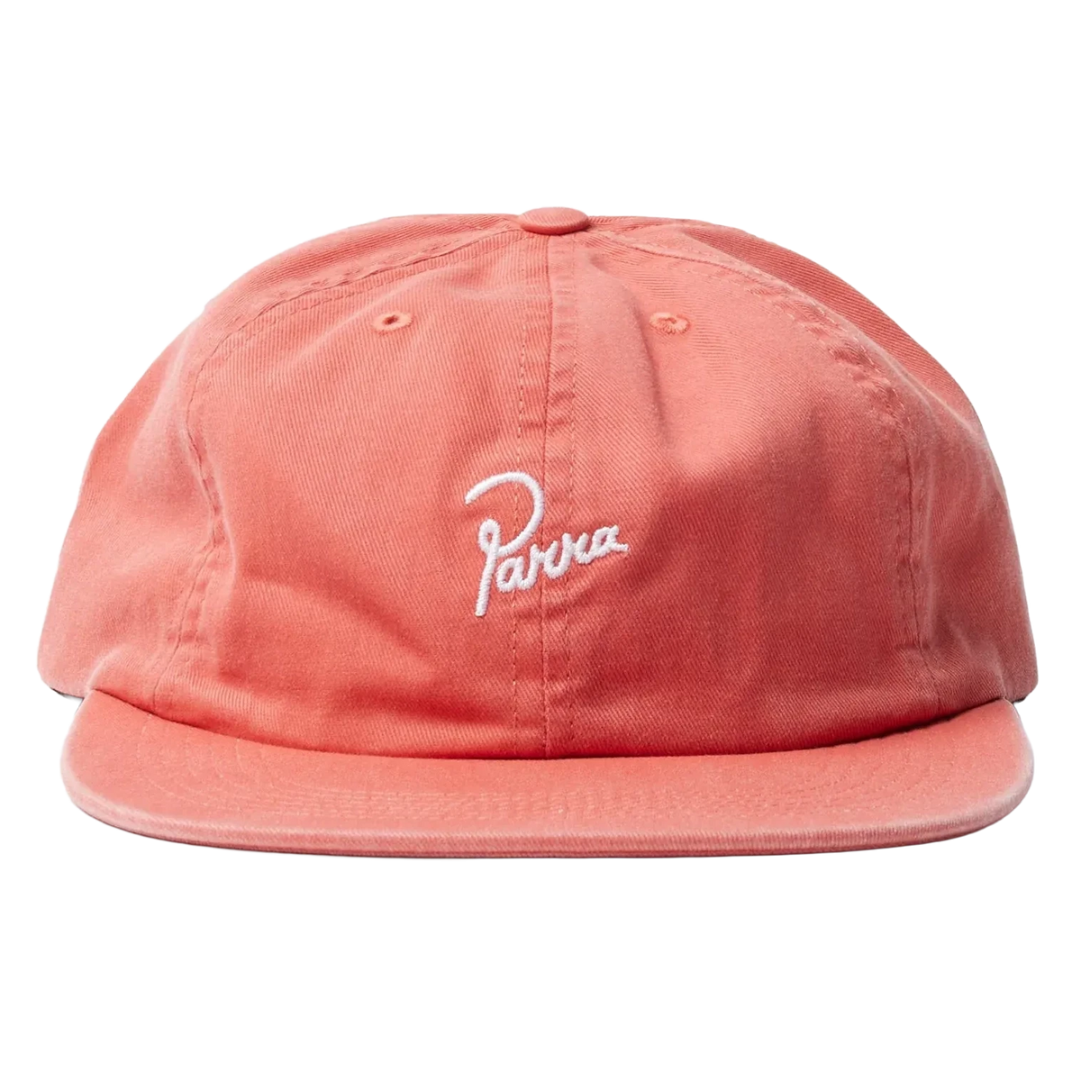 Parra Signature 6 Panel Hat Washed Out Red Hats Parra 