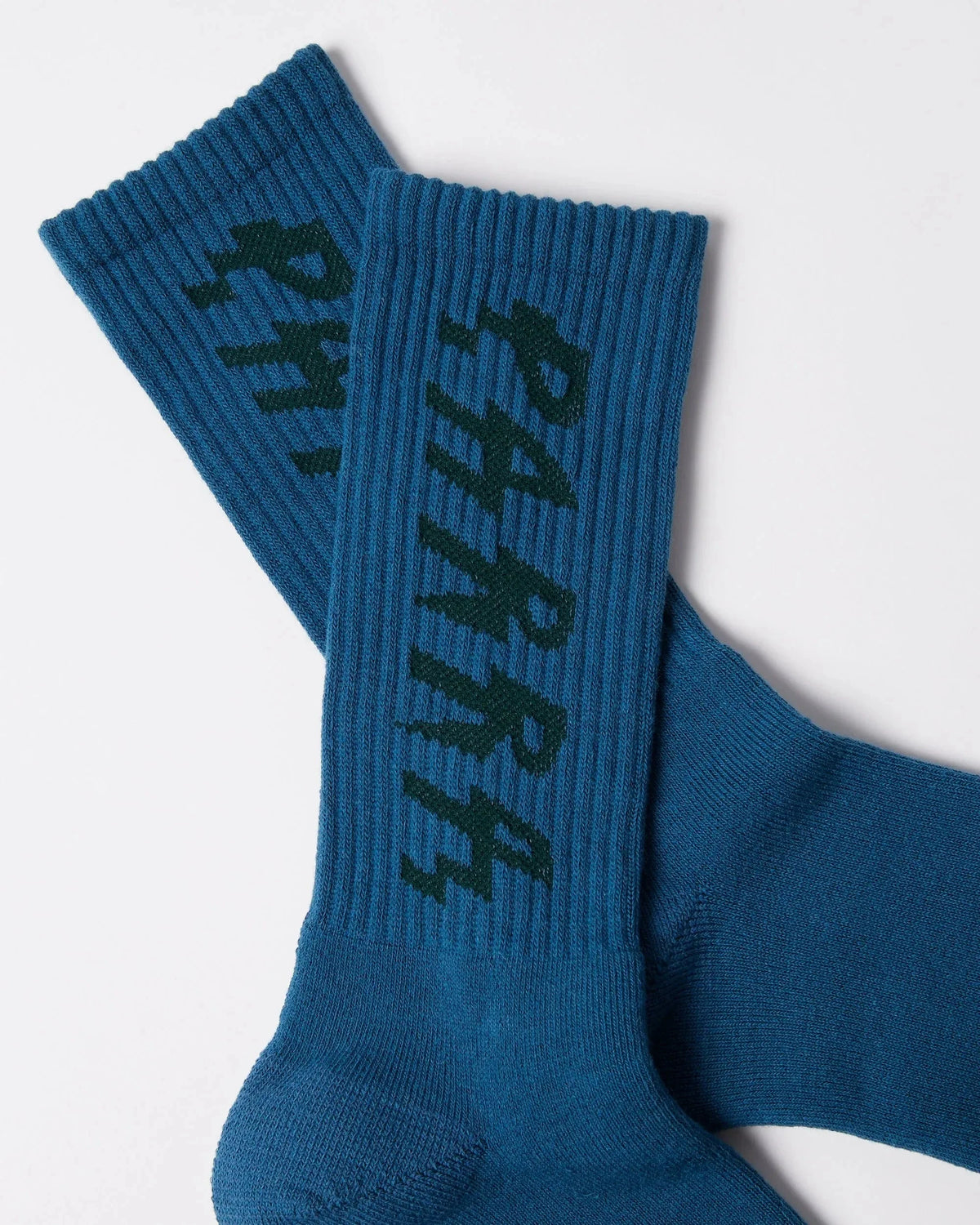 Parra Spiked Logo Crew Socks Dark Mallard Green socks Parra 