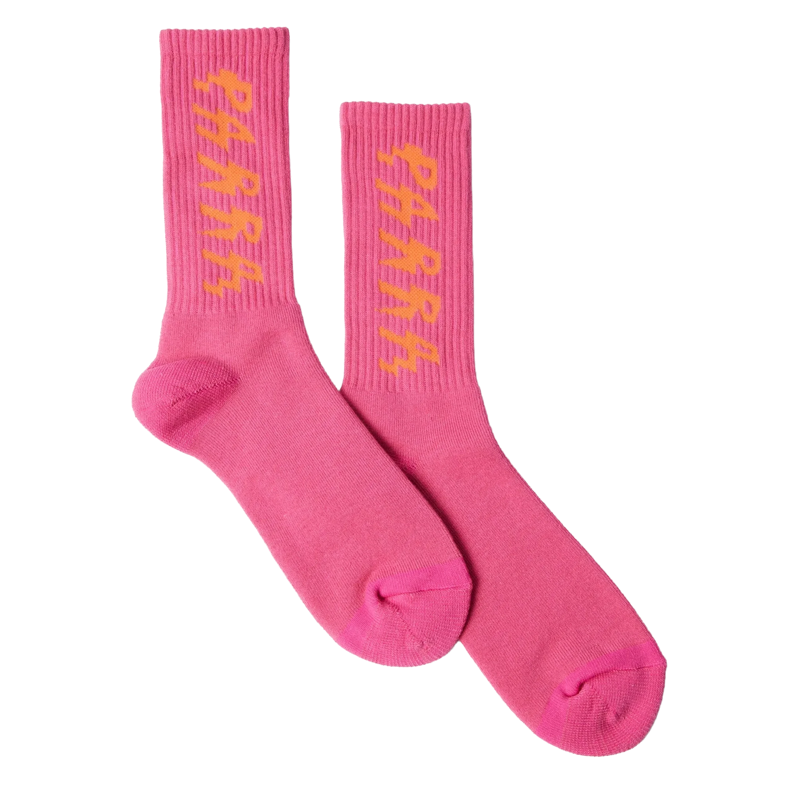 Parra Spiked Logo Crew Socks Pink Socks Parra 