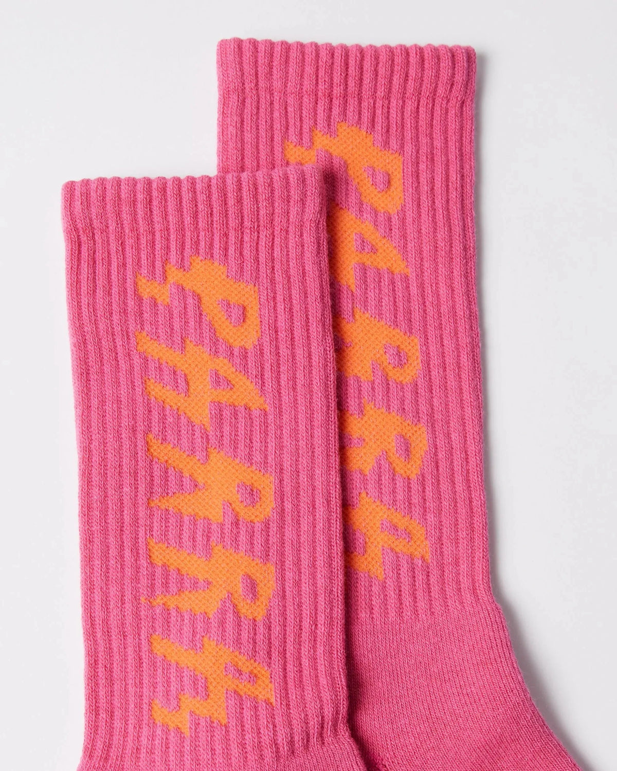 Parra Spiked Logo Crew Socks Pink Socks Parra 