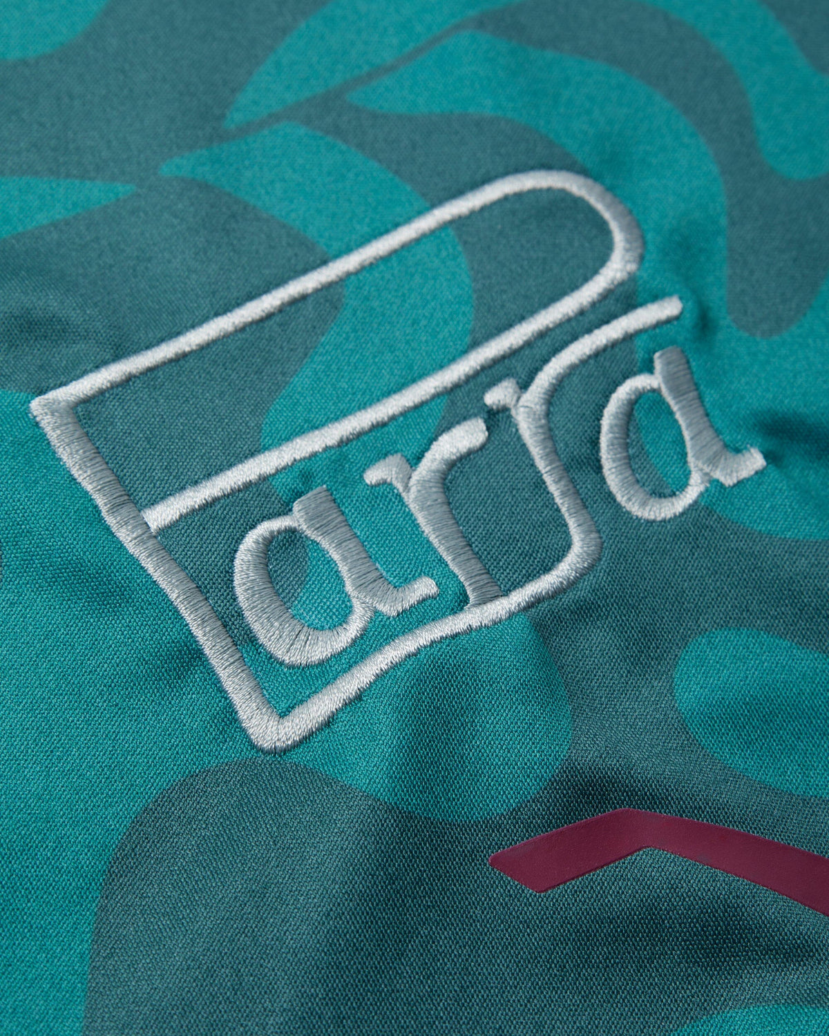 Parra Sports Flage Polo Shirt Deep Sea Green shirts Parra 