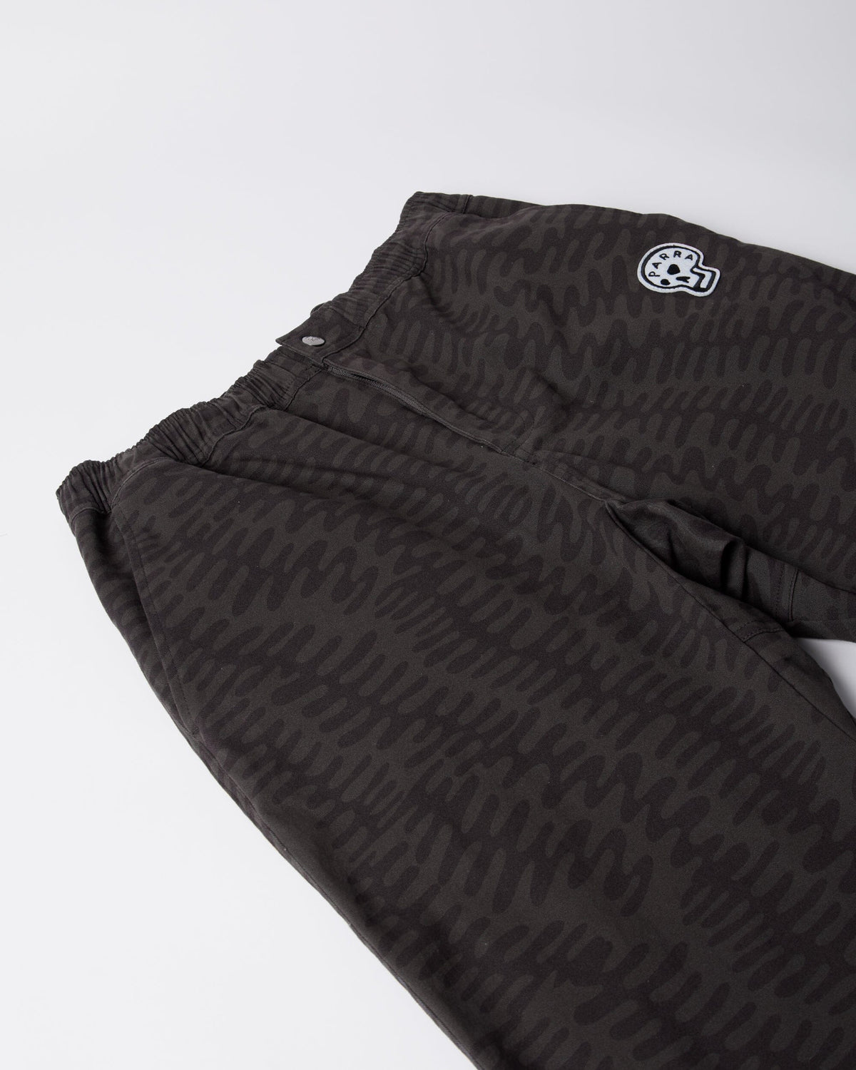 Parra Stitched Skull Pants Washed Grey Pants Parra 