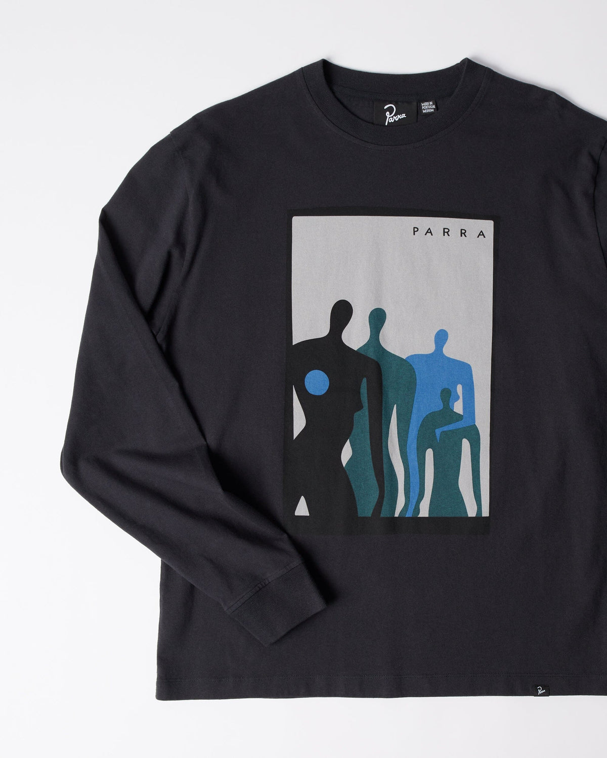 Parra The Visitors L/S Tee Black tees Parra 