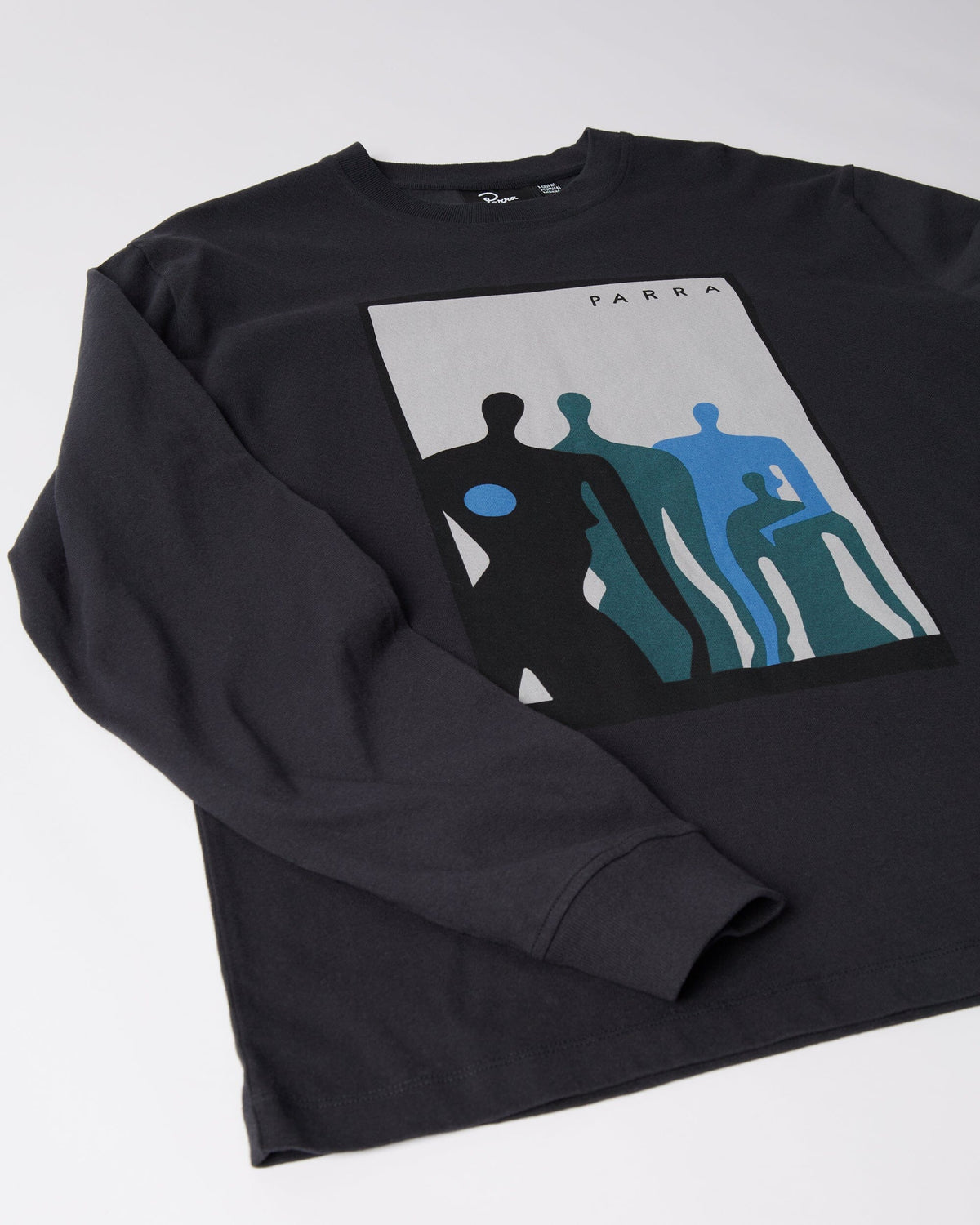 Parra The Visitors L/S Tee Black tees Parra 