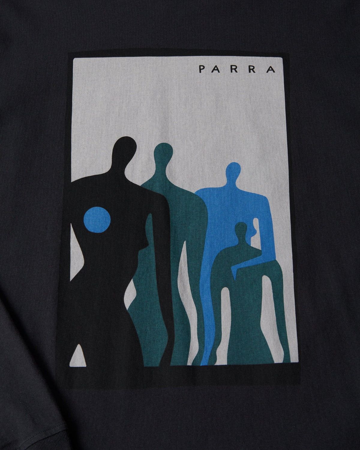 Parra The Visitors L/S Tee Black tees Parra 