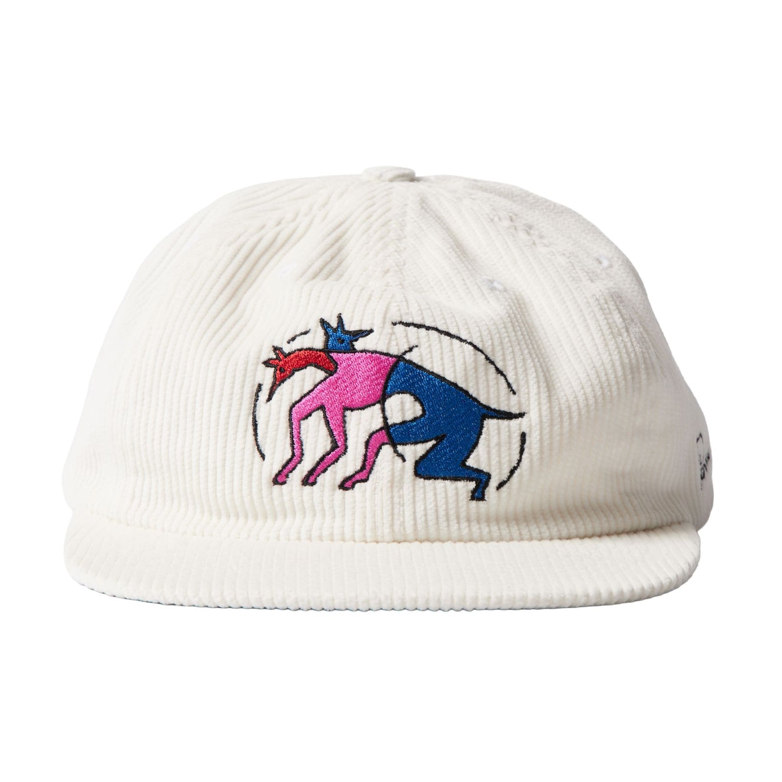 Parra The Zoomies 6 Panel Hat White Hats Parra 