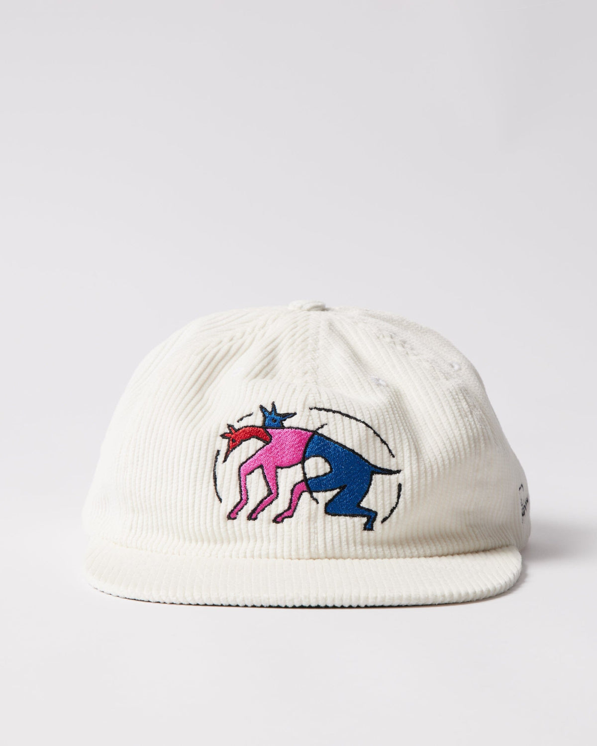 Parra The Zoomies 6 Panel Hat White Hats Parra 