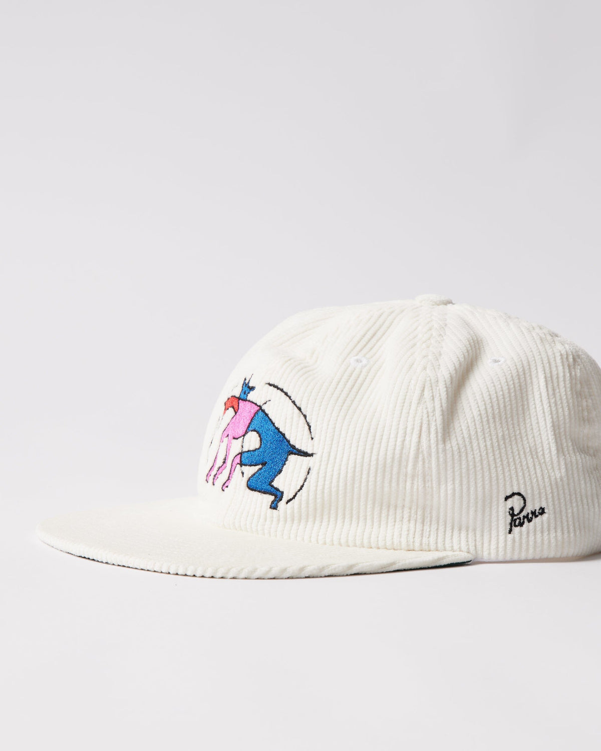 Parra The Zoomies 6 Panel Hat White Hats Parra 