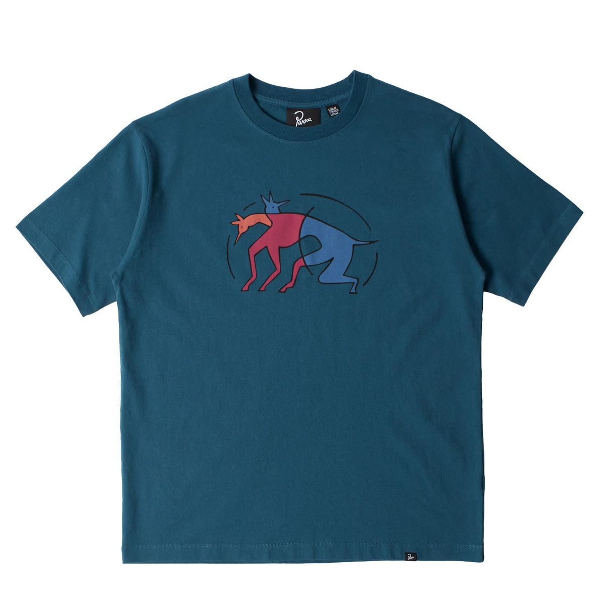 Parra The Zoomies Tee Mallard Green Tees Parra 
