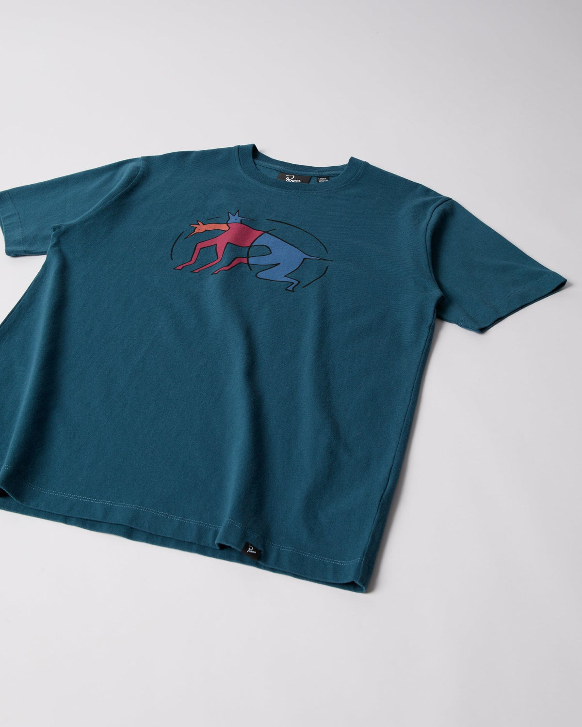 Parra The Zoomies Tee Mallard Green Tees Parra 