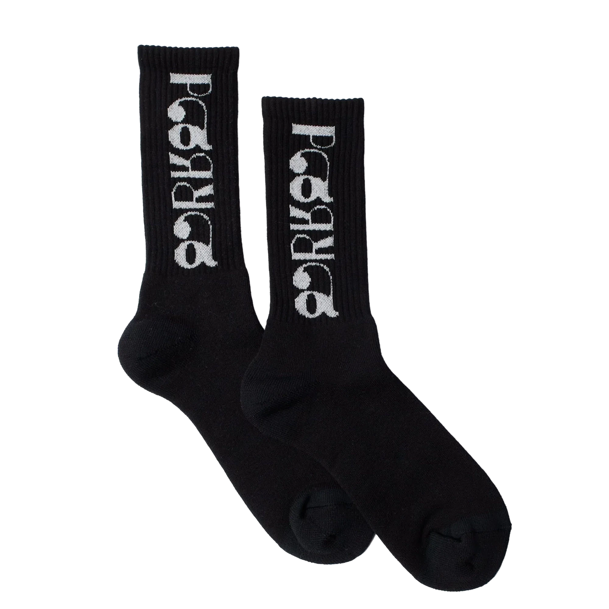 Parra Tokyo Logo Crew Socks Black Socks Parra 