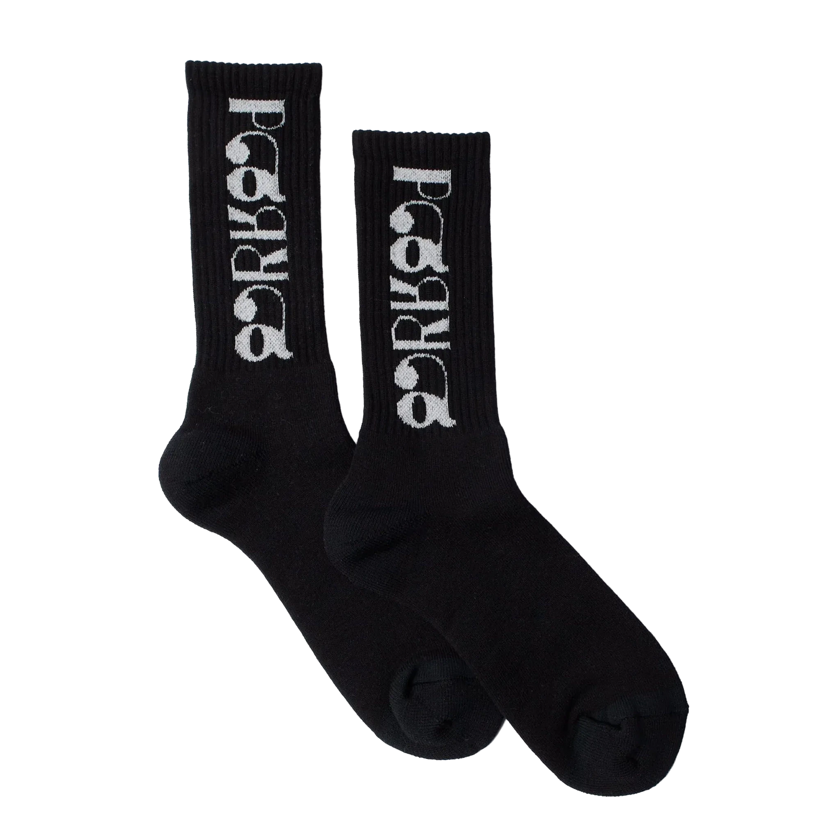 Parra Tokyo Logo Crew Socks Black Socks Parra 
