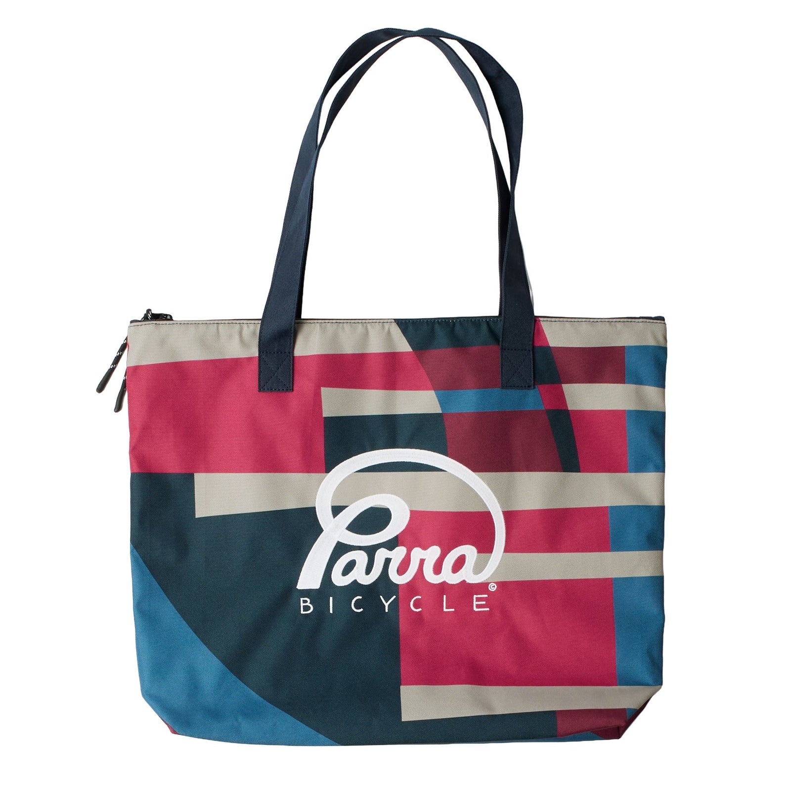 Parra Vertical Forest Tote Bag Blue bags Parra 