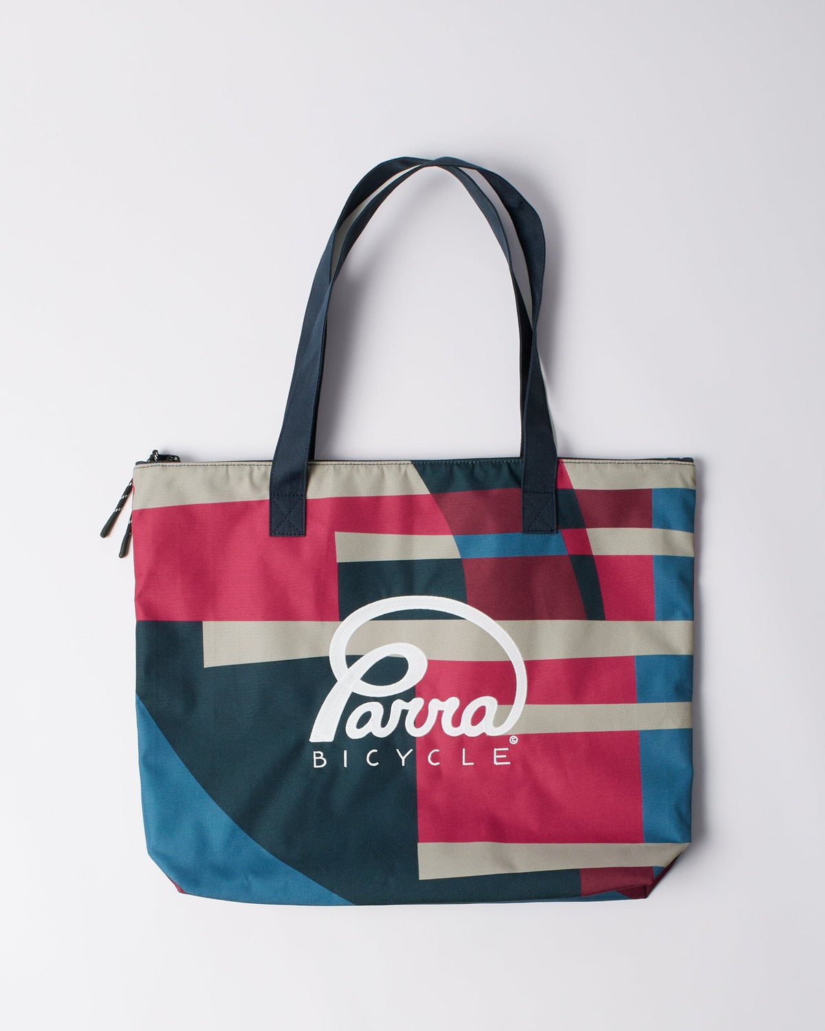 Parra Vertical Forest Tote Bag Blue bags Parra 