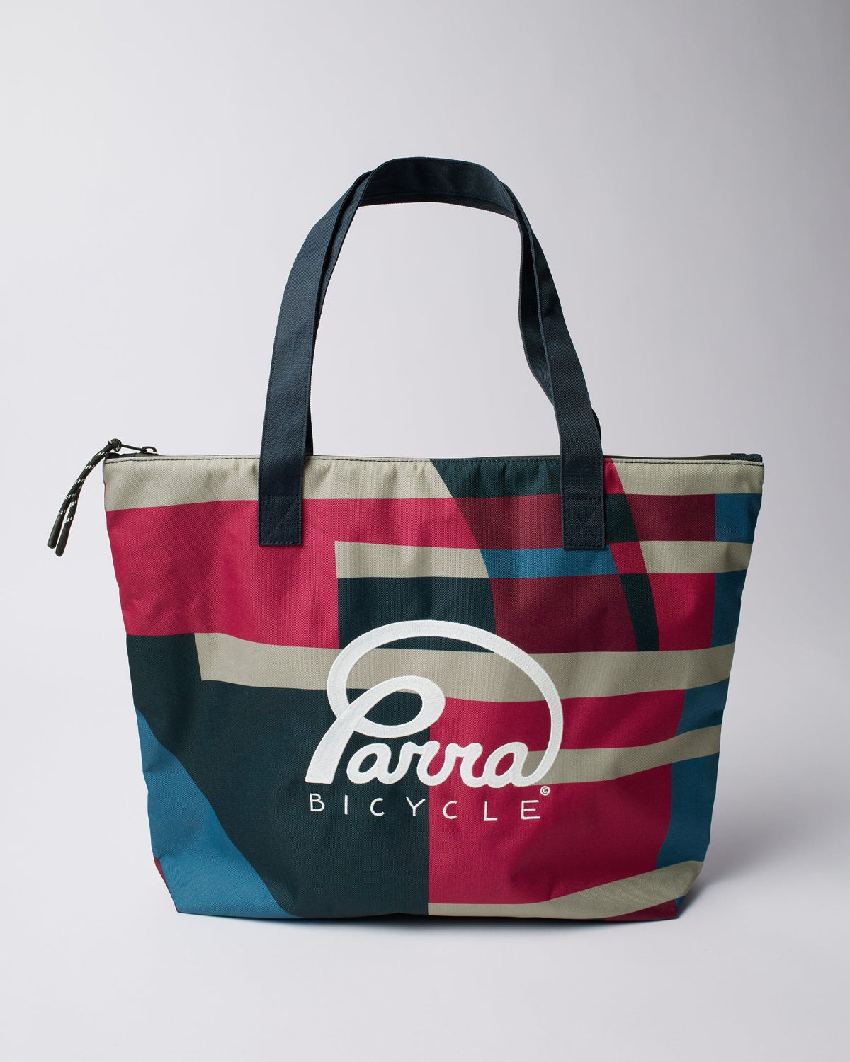 Parra Vertical Forest Tote Bag Blue bags Parra 