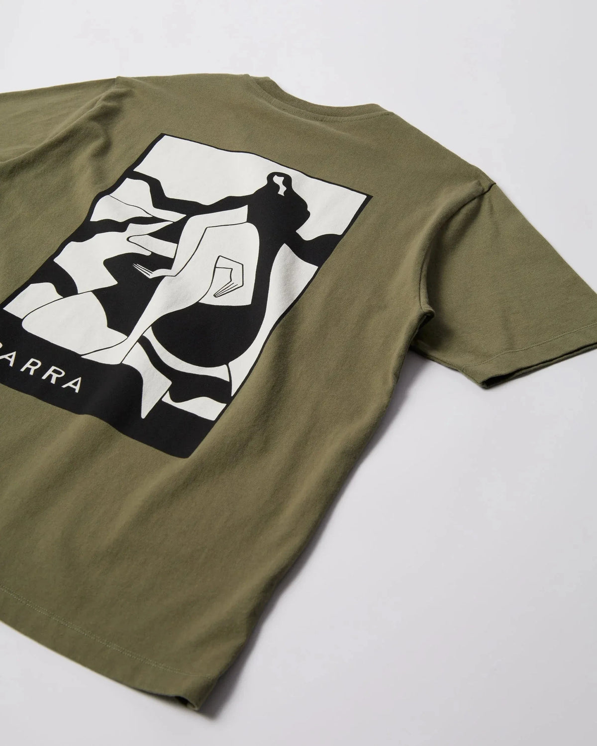 Parra Waiting for You Tee Green tees Parra 