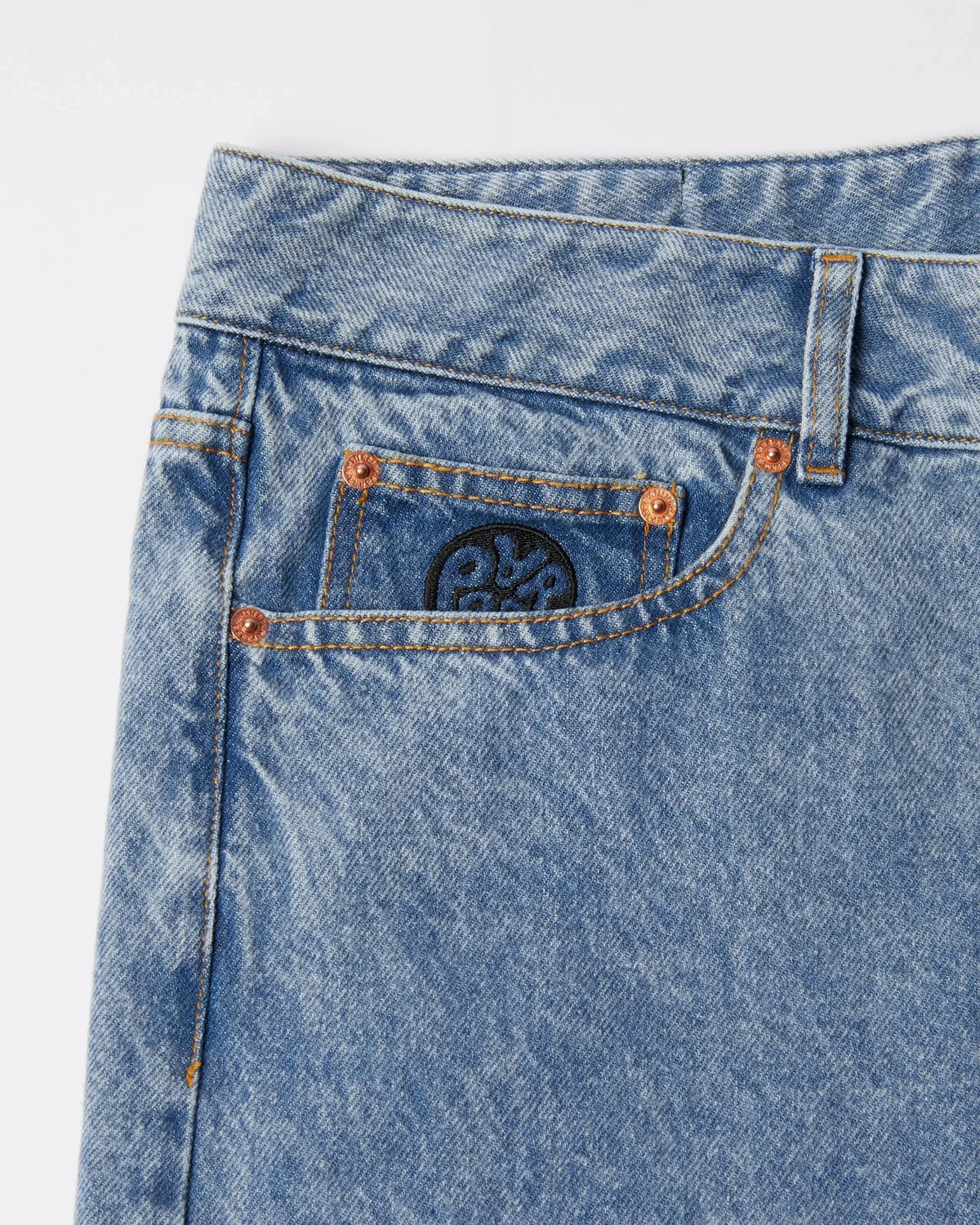 Parra Washed Up Jeans Washed Blue pants Parra 