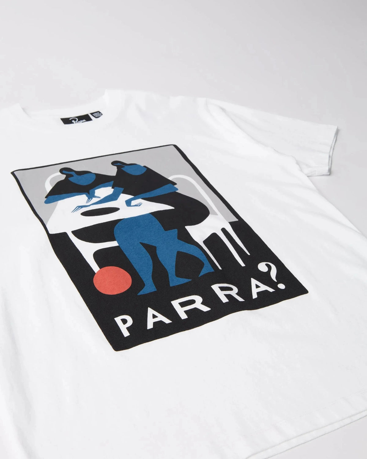 Parra What Is This Tee White Tees Parra 