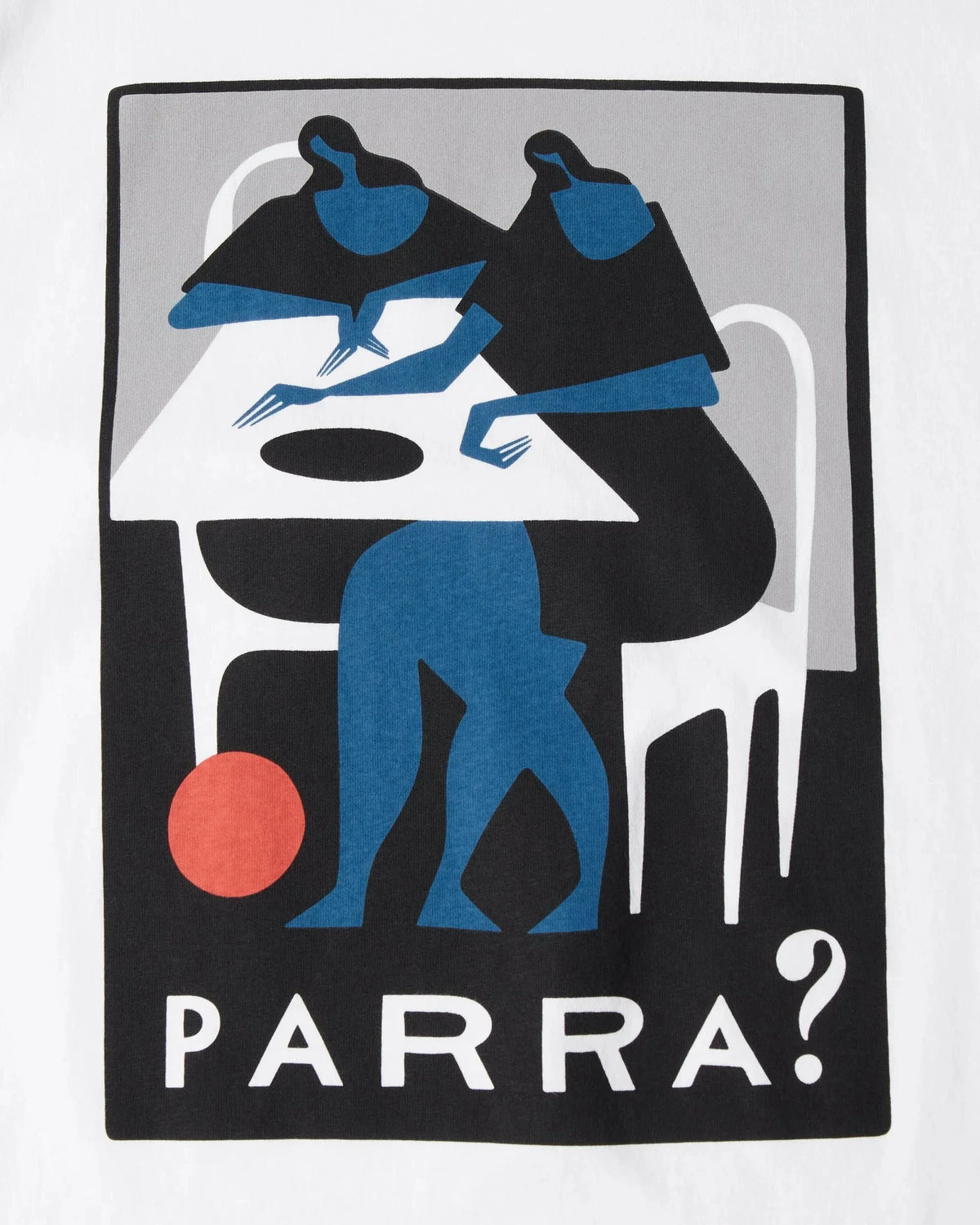 Parra What Is This Tee White Tees Parra 